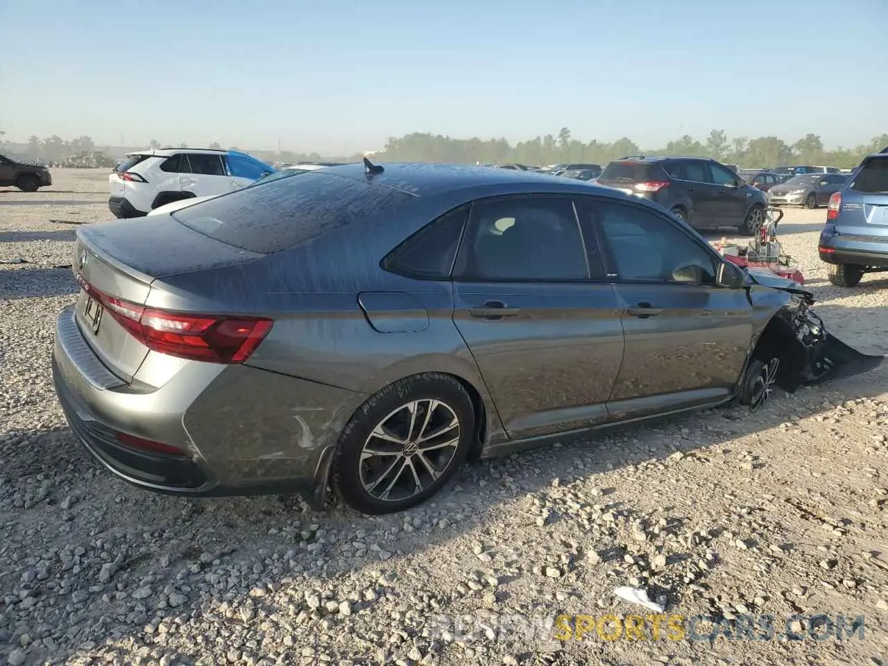 3 Photograph of a damaged car 3VWBX7BUXSM053945 VOLKSWAGEN JETTA 2025