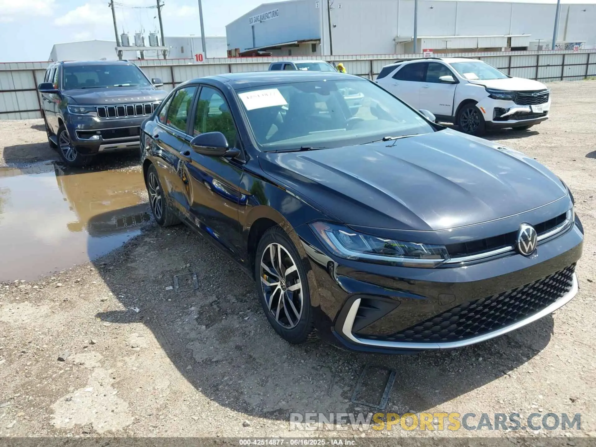 1 Photograph of a damaged car 3VWEX7BU5SM021871 VOLKSWAGEN JETTA 2025
