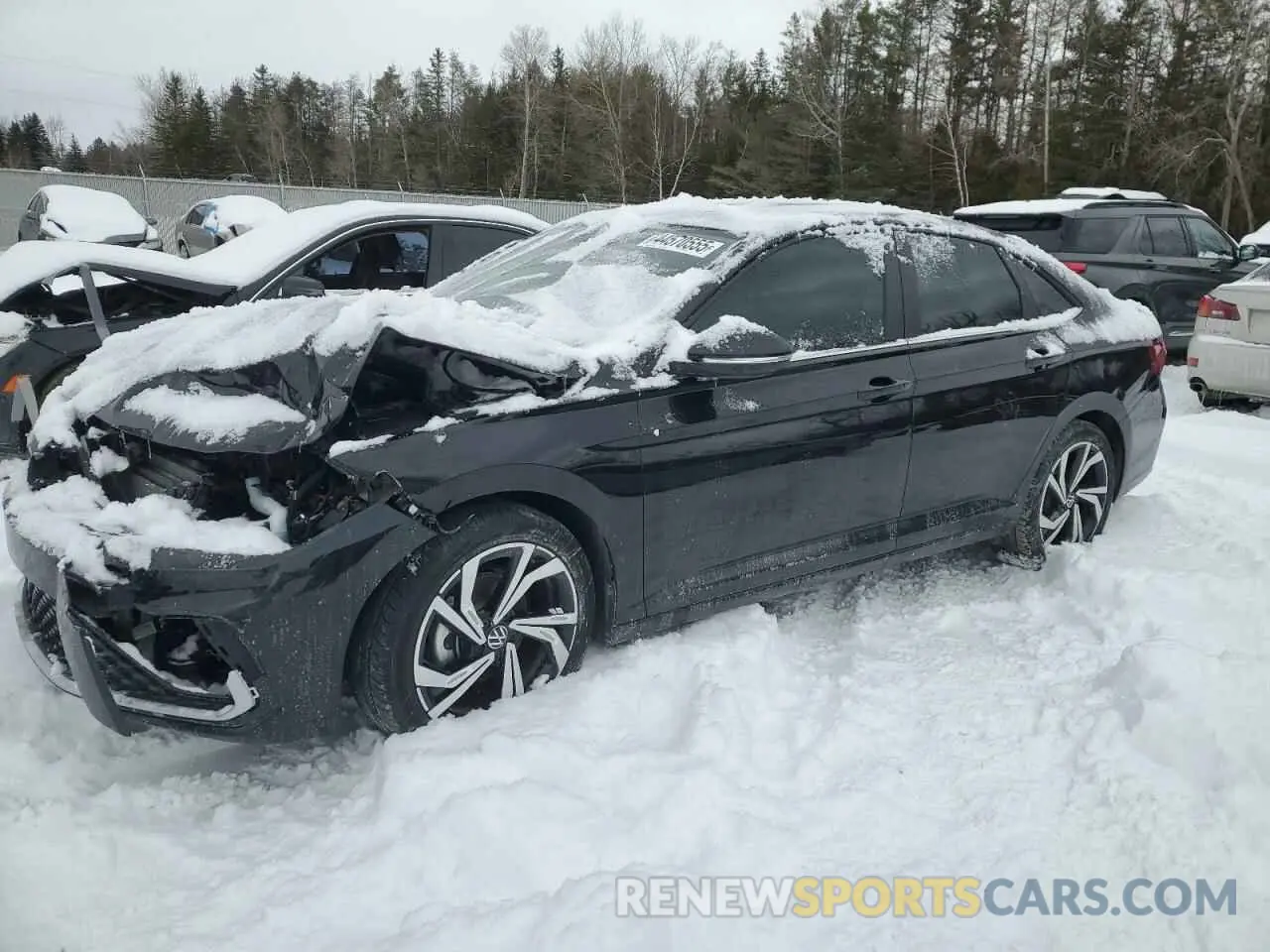 1 Photograph of a damaged car 3VWGX7BU6SM036856 VOLKSWAGEN JETTA 2025