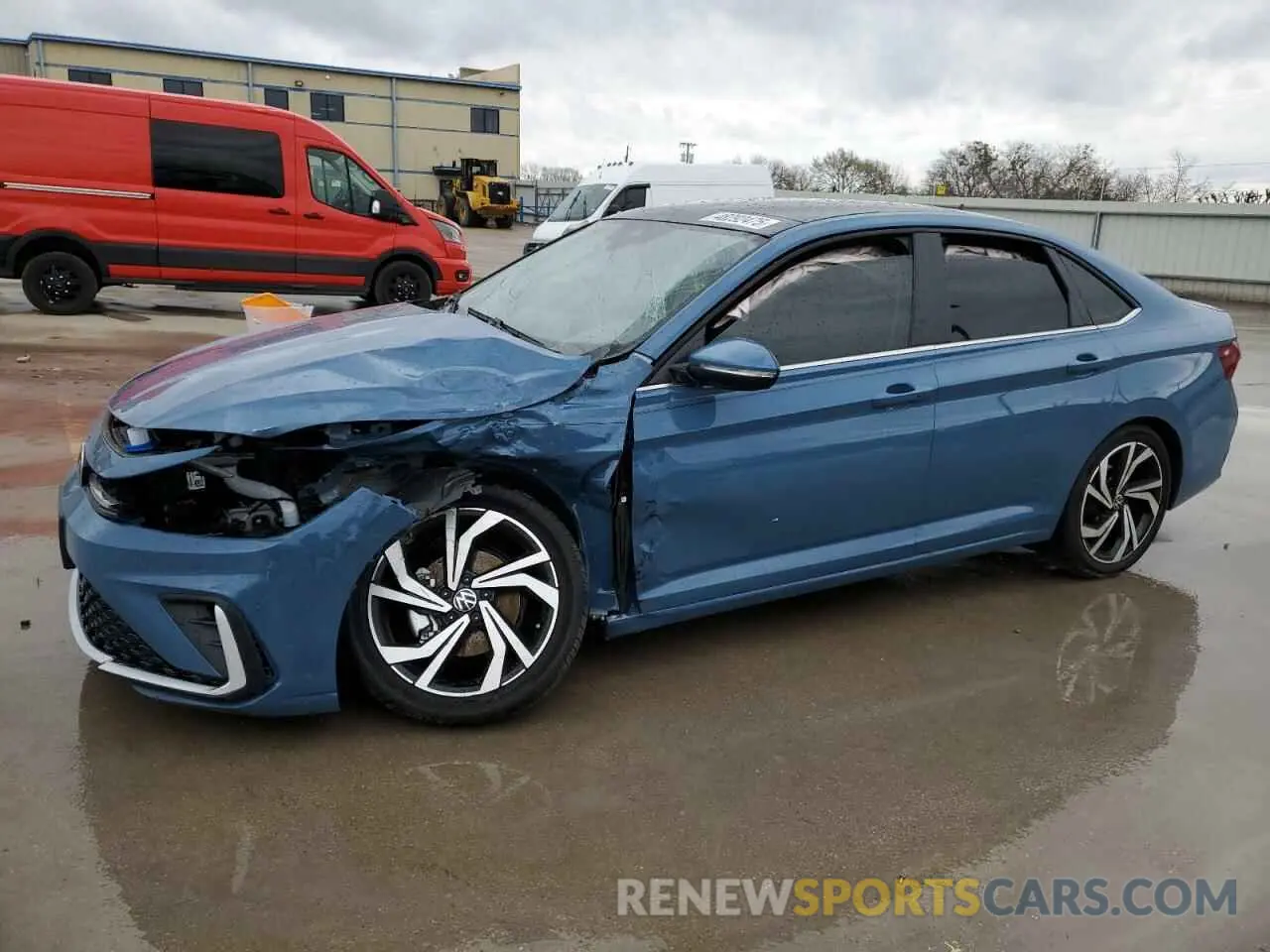1 Photograph of a damaged car 3VWGX7BU9SM035166 VOLKSWAGEN JETTA 2025