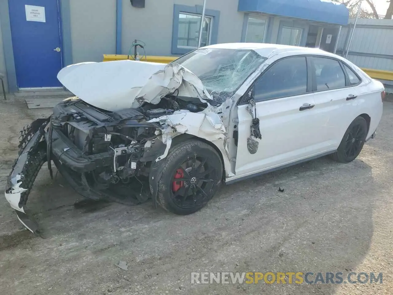 1 Photograph of a damaged car 3VW8T7BU4RM051253 VOLKSWAGEN JETTA 40TH 2024