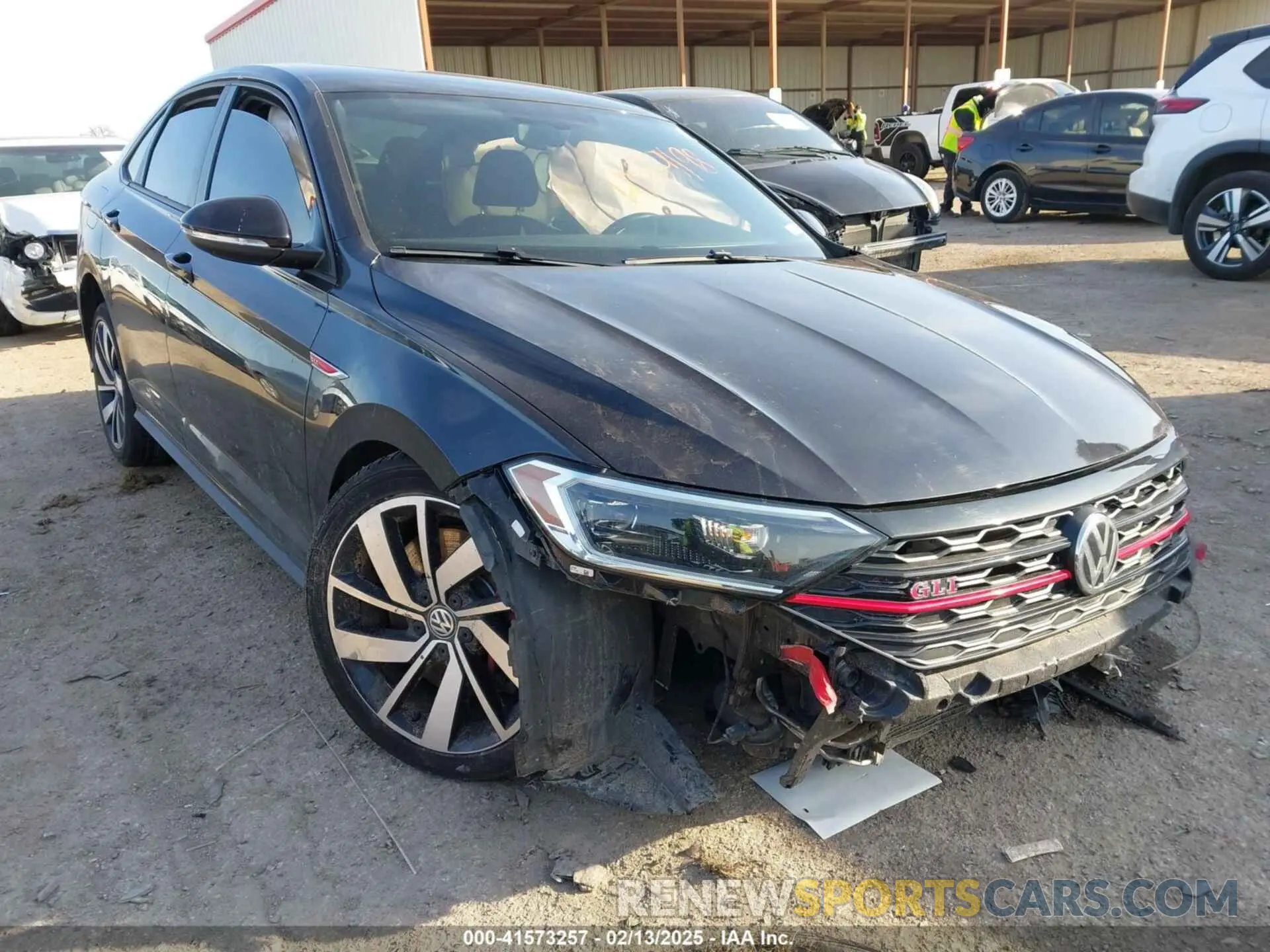 1 Photograph of a damaged car 3VW5T7BU3KM245927 VOLKSWAGEN JETTA GLI 2019