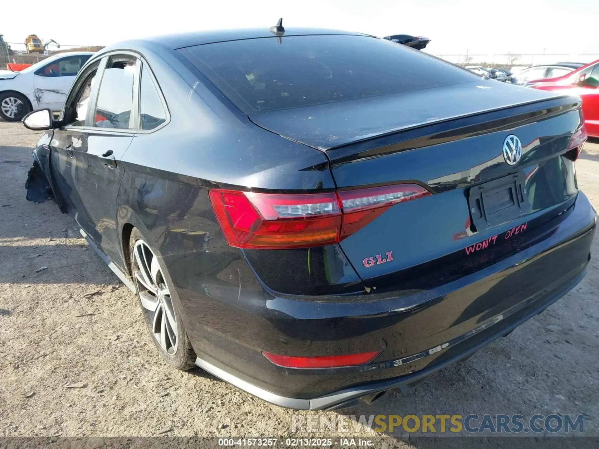 3 Photograph of a damaged car 3VW5T7BU3KM245927 VOLKSWAGEN JETTA GLI 2019