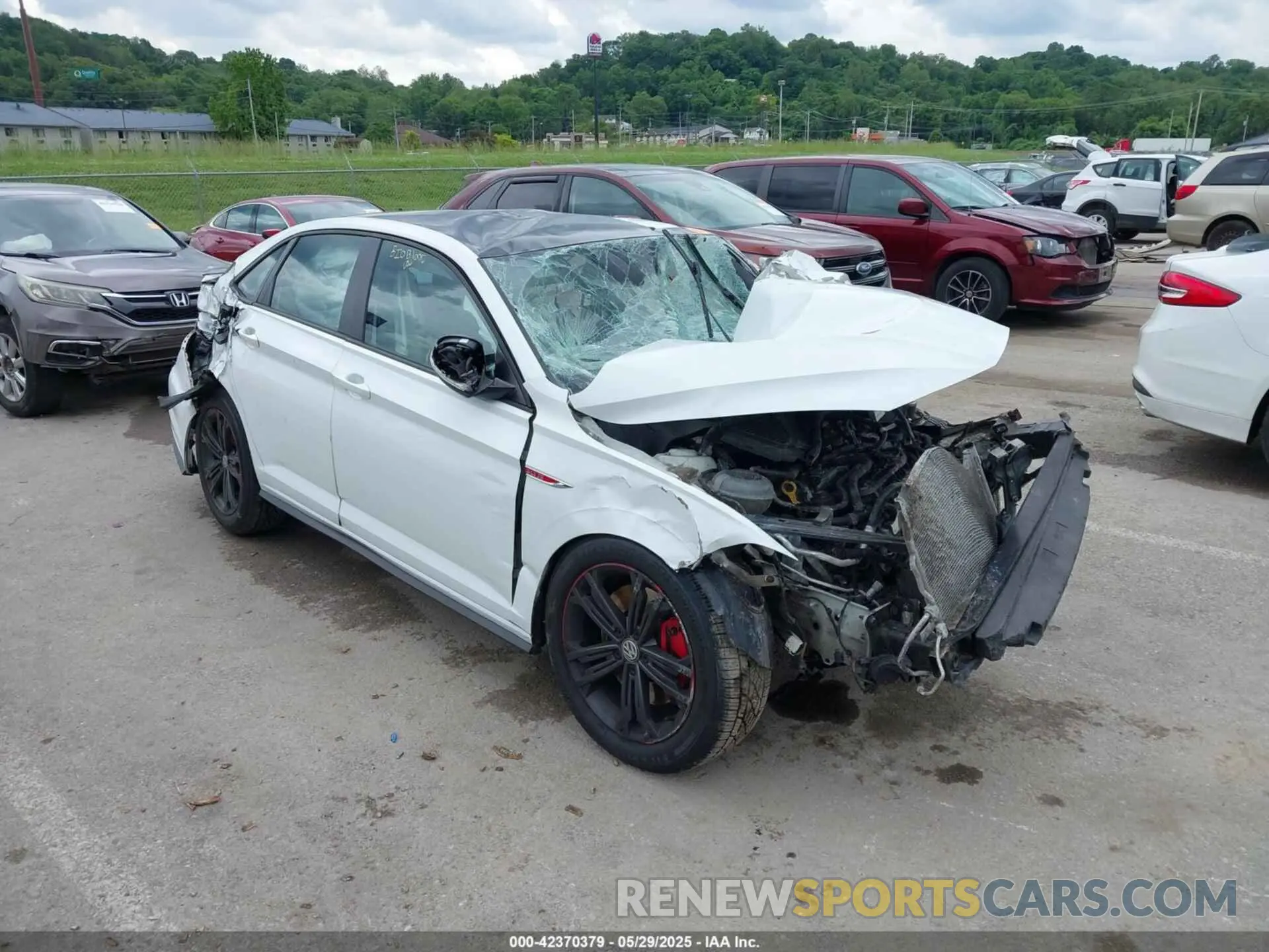 1 Photograph of a damaged car 3VW5T7BUXKM148109 VOLKSWAGEN JETTA GLI 2019