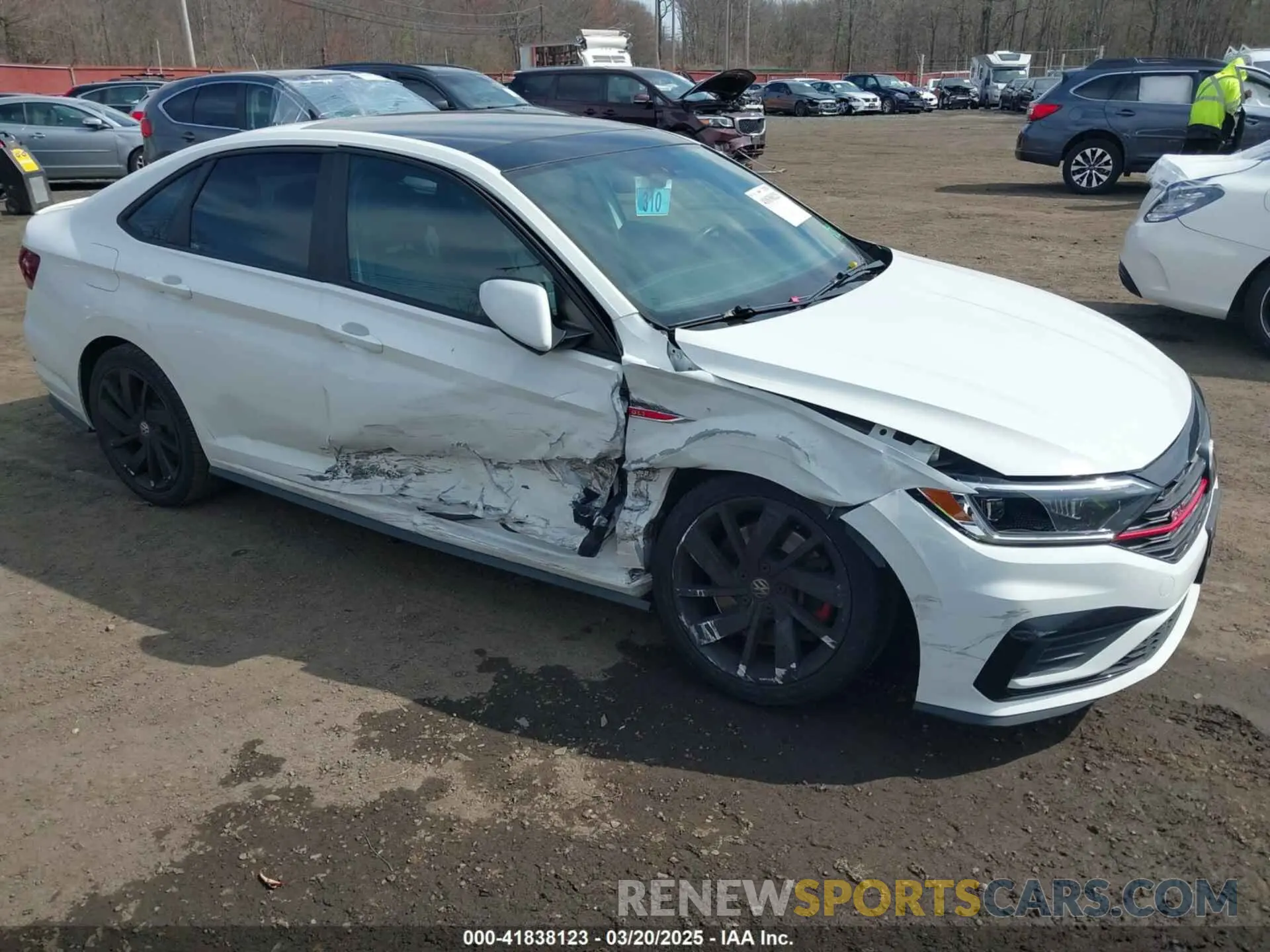 1 Photograph of a damaged car 3VW6T7BU1KM194402 VOLKSWAGEN JETTA GLI 2019