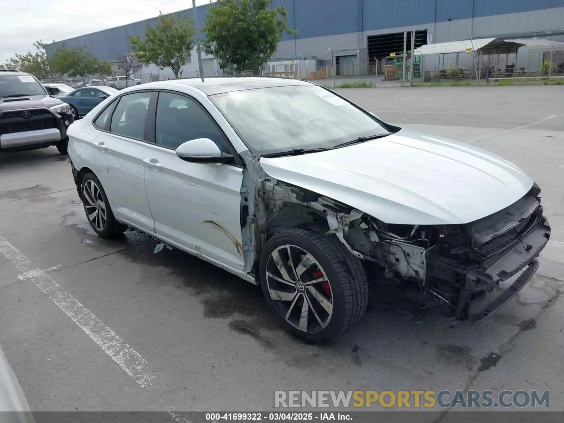 1 Photograph of a damaged car 3VW6T7BU5KM153254 VOLKSWAGEN JETTA GLI 2019