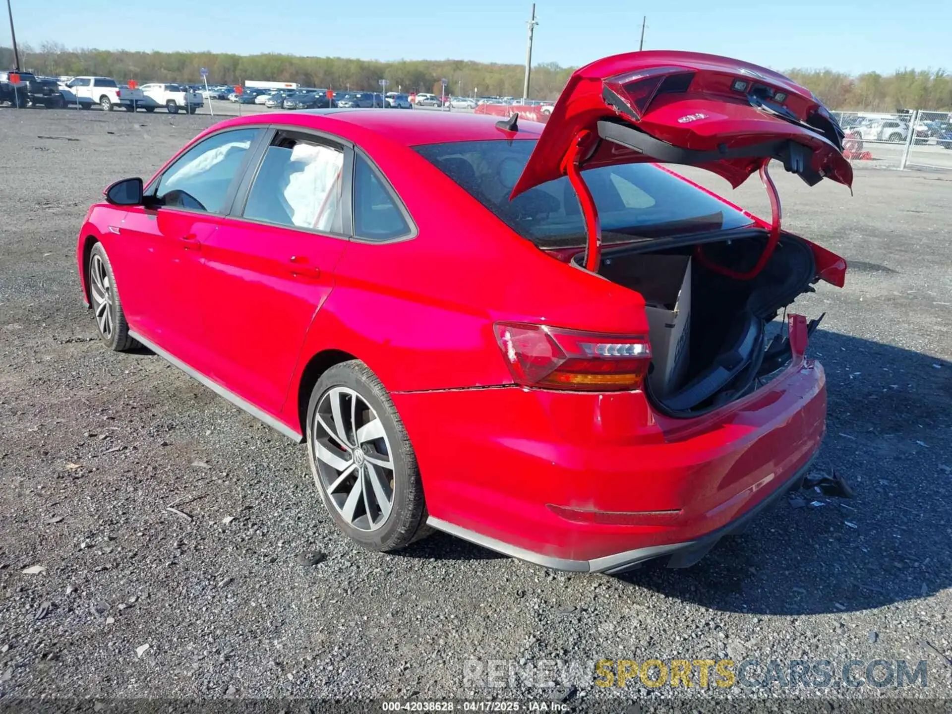 3 Photograph of a damaged car 3VW6T7BU7KM223479 VOLKSWAGEN JETTA GLI 2019