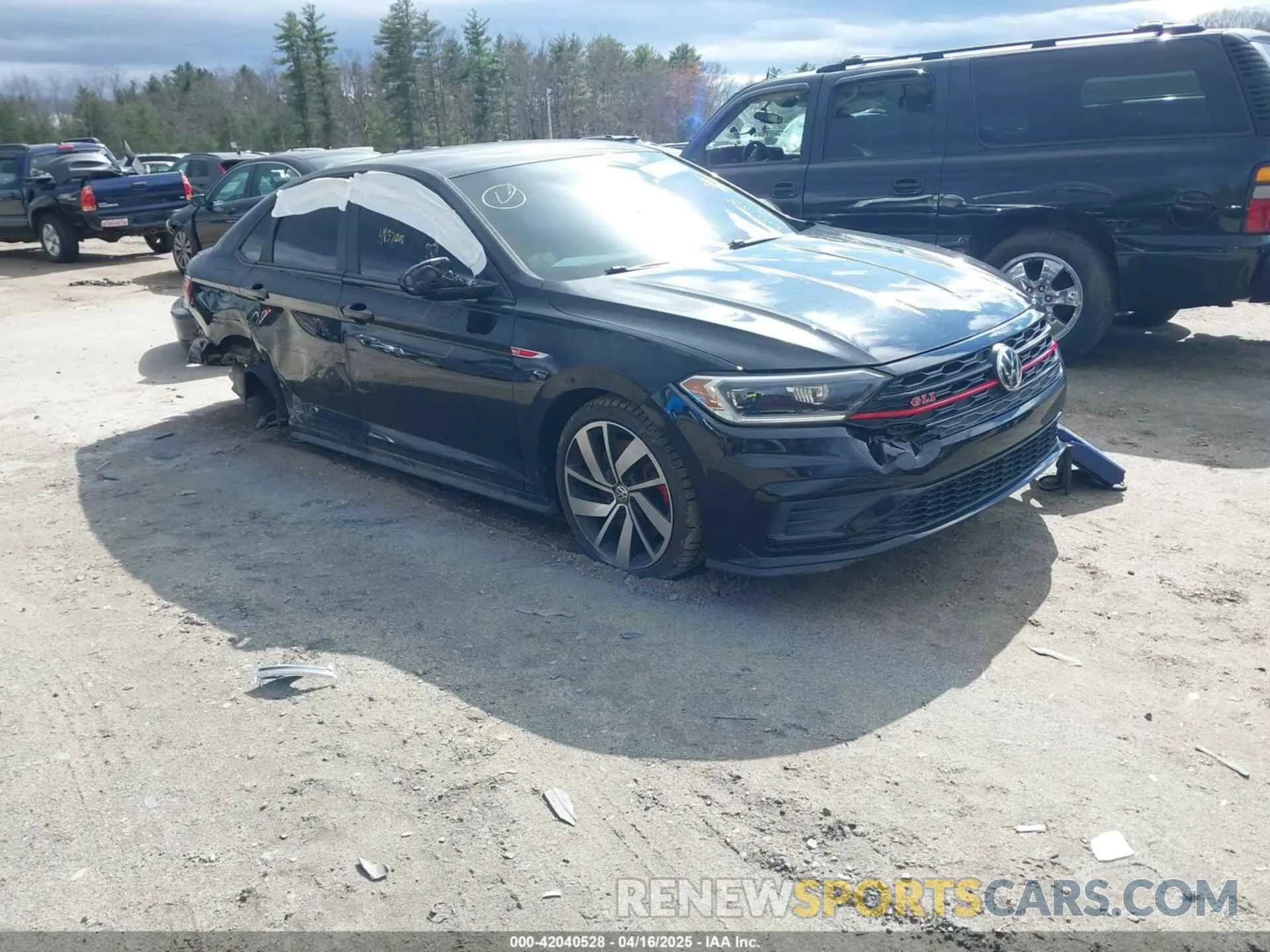 1 Photograph of a damaged car 3VW6T7BU7KM259821 VOLKSWAGEN JETTA GLI 2019