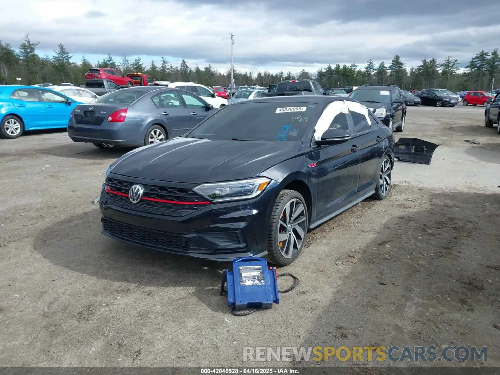 2 Photograph of a damaged car 3VW6T7BU7KM259821 VOLKSWAGEN JETTA GLI 2019