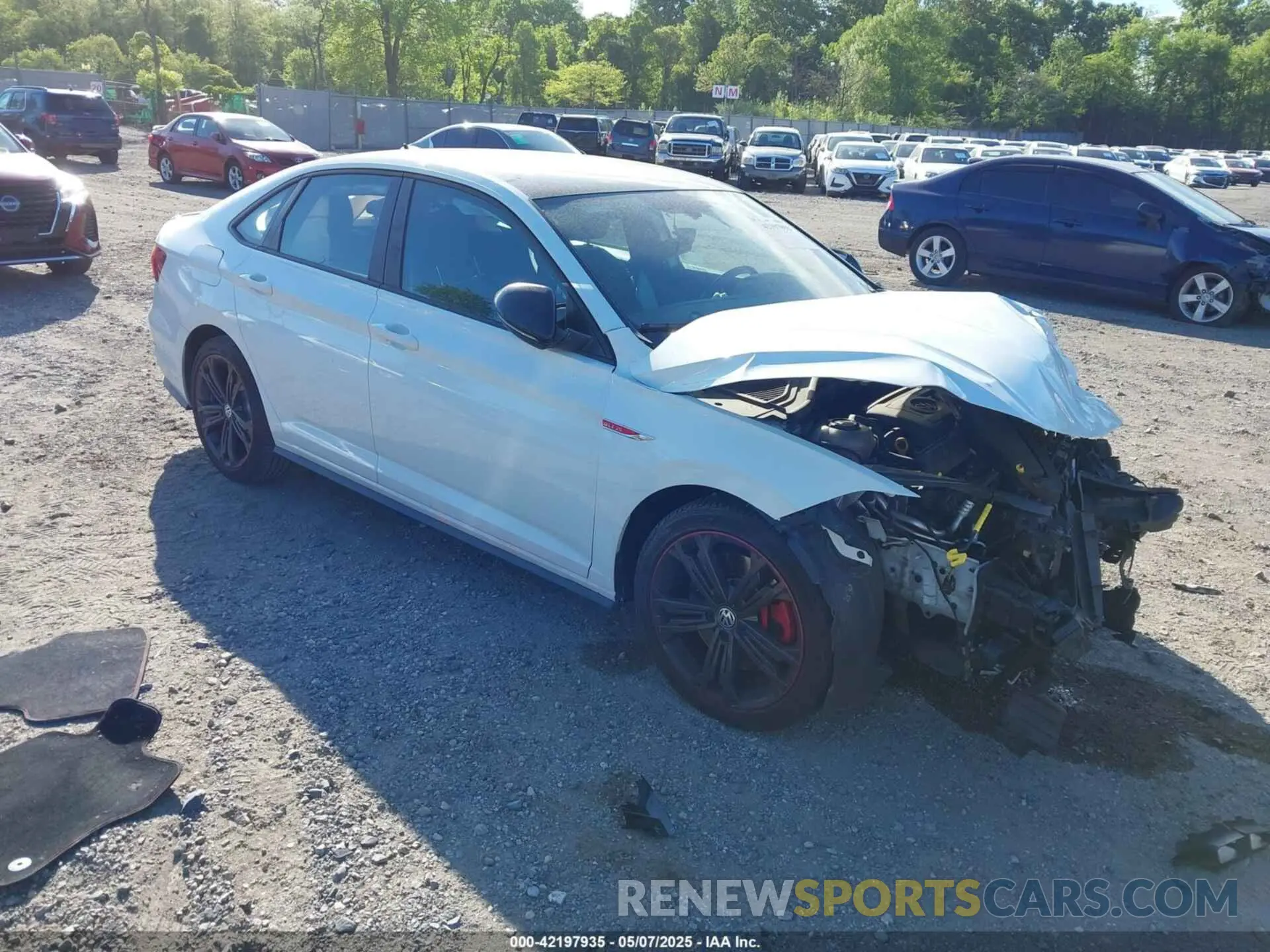 1 Photograph of a damaged car 3VW6T7BU9KM177332 VOLKSWAGEN JETTA GLI 2019