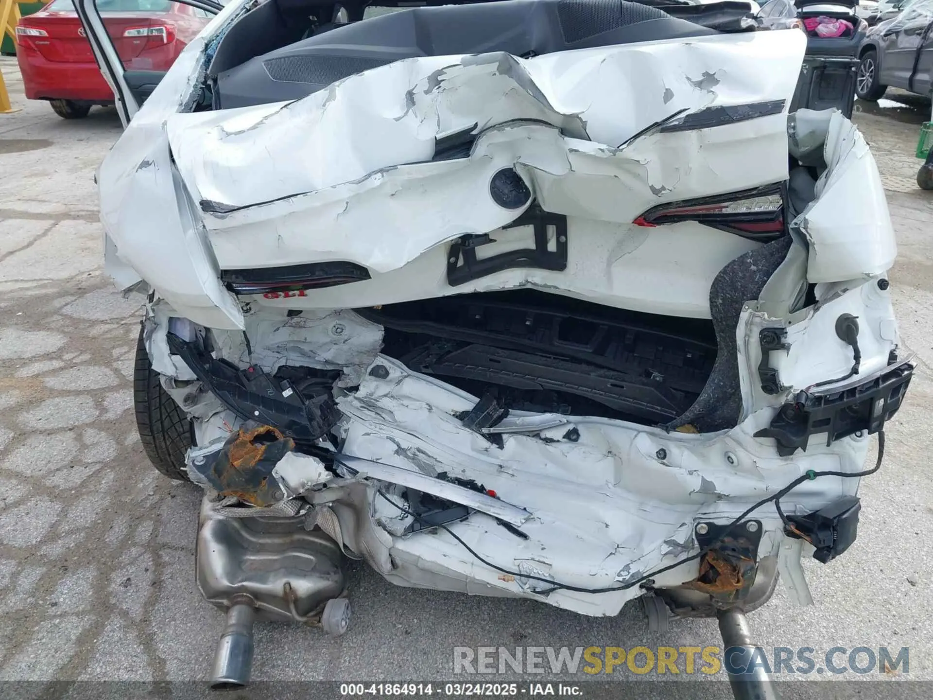 6 Photograph of a damaged car 3VW6T7BU9KM243846 VOLKSWAGEN JETTA GLI 2019