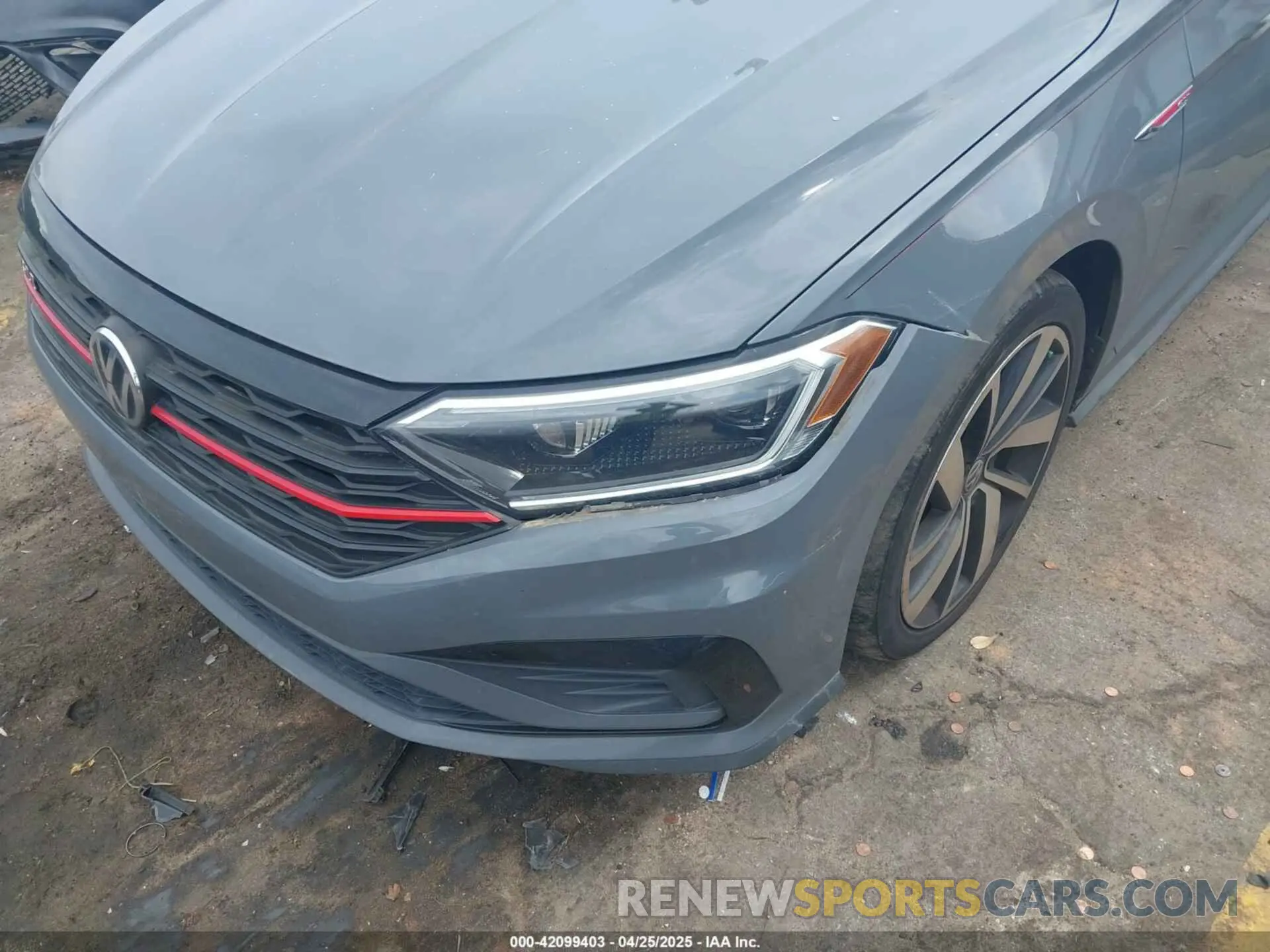 6 Photograph of a damaged car 3VW5T7BU3LM051545 VOLKSWAGEN JETTA GLI 2020