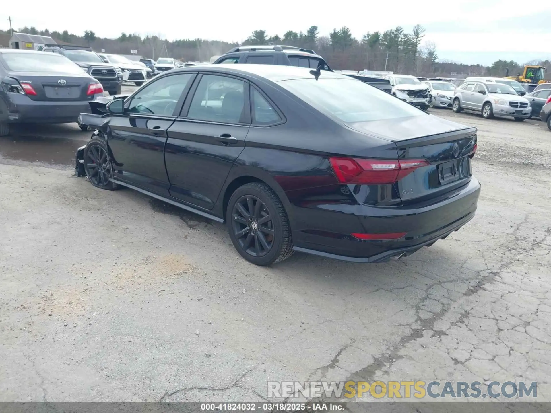 3 Photograph of a damaged car 3VW6T7BU1LM100245 VOLKSWAGEN JETTA GLI 2020