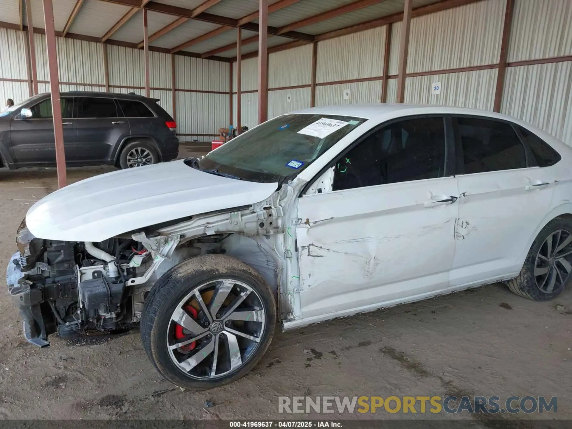 6 Photograph of a damaged car 3VW6T7BU2LM025250 VOLKSWAGEN JETTA GLI 2020