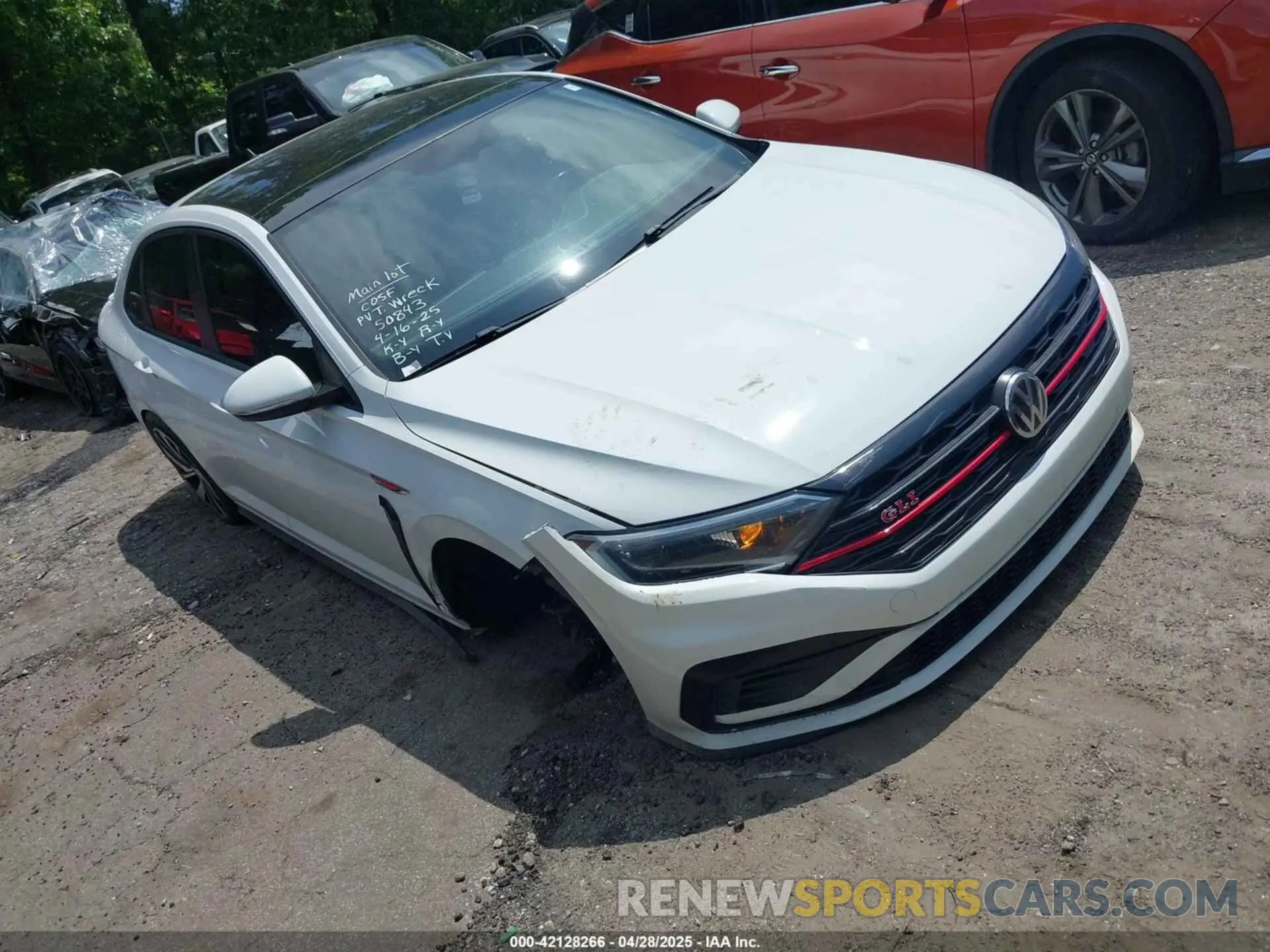 1 Photograph of a damaged car 3VW6T7BU2LM082452 VOLKSWAGEN JETTA GLI 2020