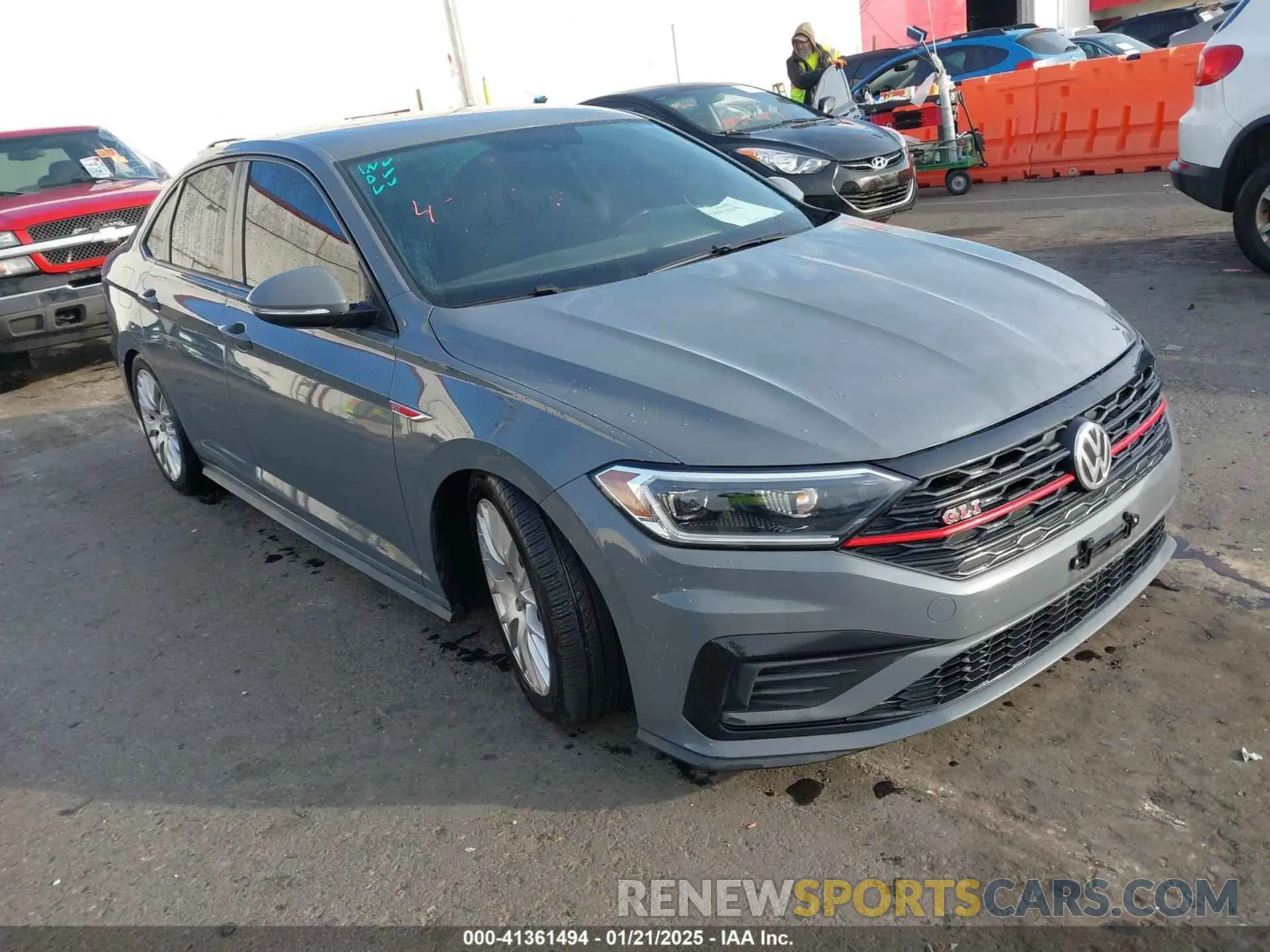 1 Photograph of a damaged car 3VW6T7BU8LM099899 VOLKSWAGEN JETTA GLI 2020
