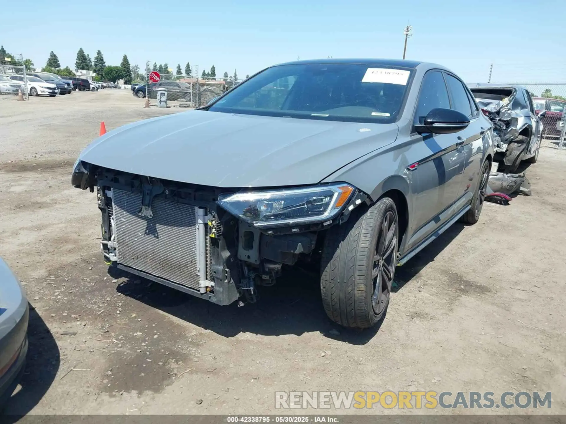 2 Photograph of a damaged car 3VW5T7BU8MM040459 VOLKSWAGEN JETTA GLI 2021