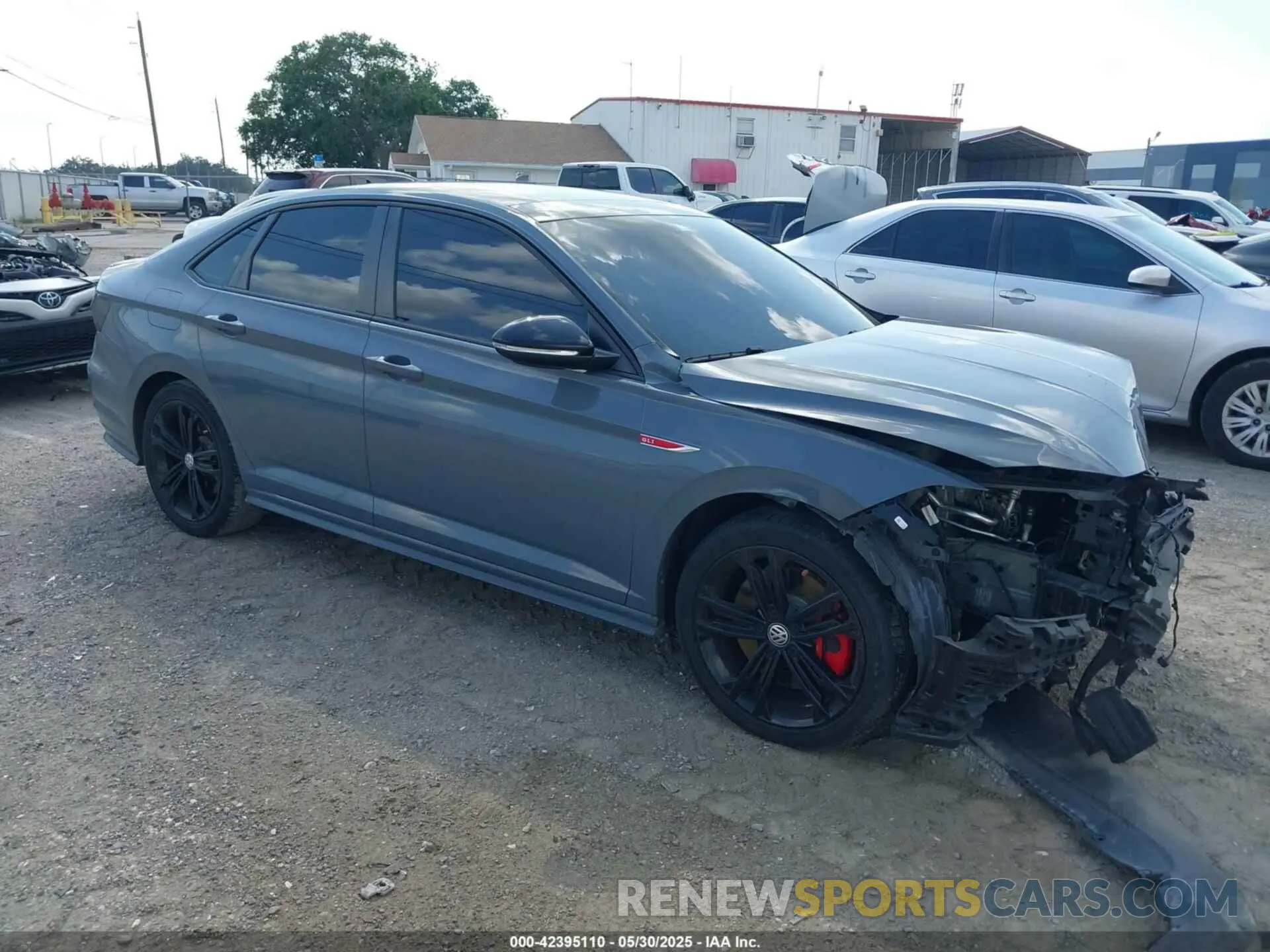 1 Photograph of a damaged car 3VW6T7BU1MM081228 VOLKSWAGEN JETTA GLI 2021