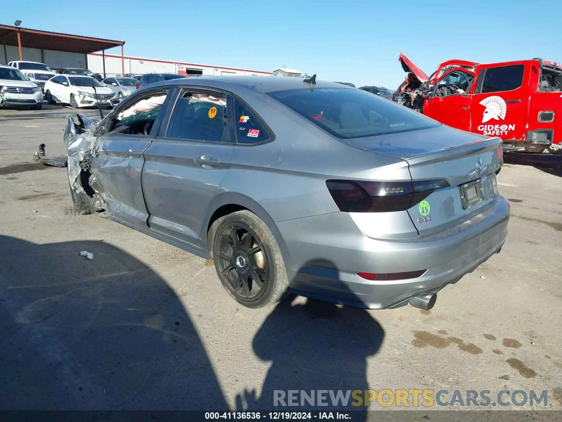 3 Photograph of a damaged car 3VW6T7BU3MM013822 VOLKSWAGEN JETTA GLI 2021