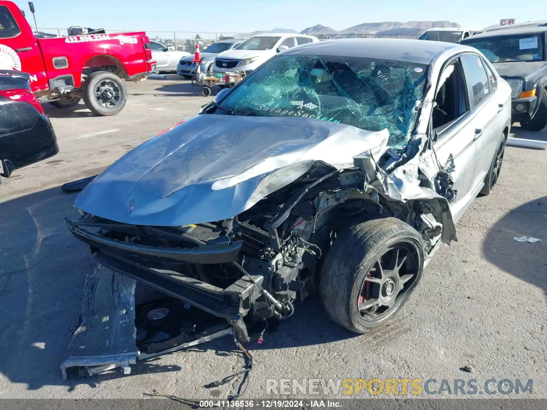 6 Photograph of a damaged car 3VW6T7BU3MM013822 VOLKSWAGEN JETTA GLI 2021