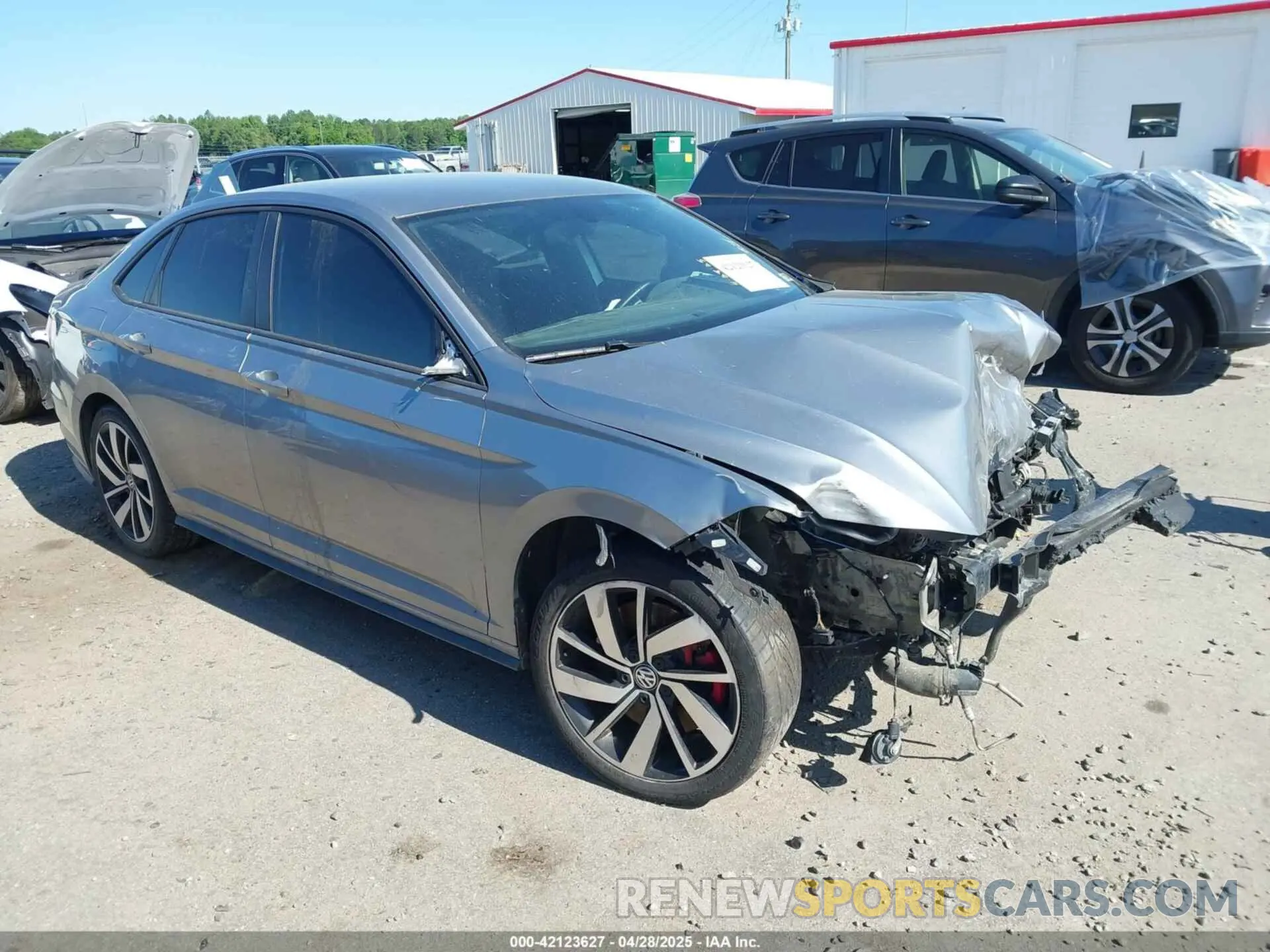 1 Photograph of a damaged car 3VW6T7BU6MM047415 VOLKSWAGEN JETTA GLI 2021