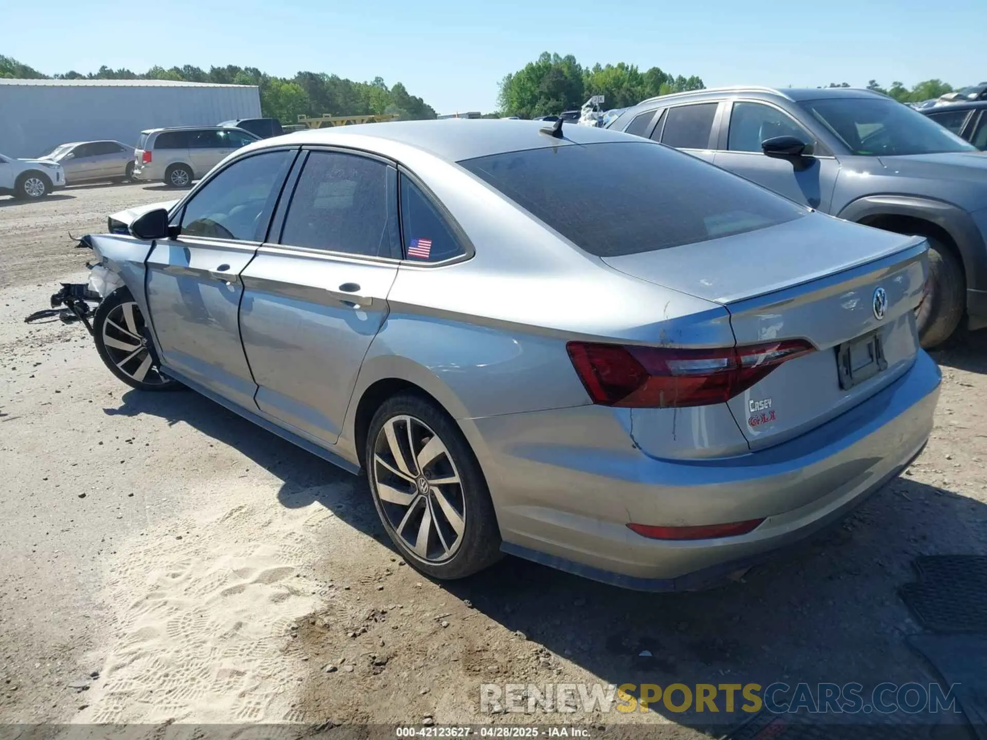 3 Photograph of a damaged car 3VW6T7BU6MM047415 VOLKSWAGEN JETTA GLI 2021