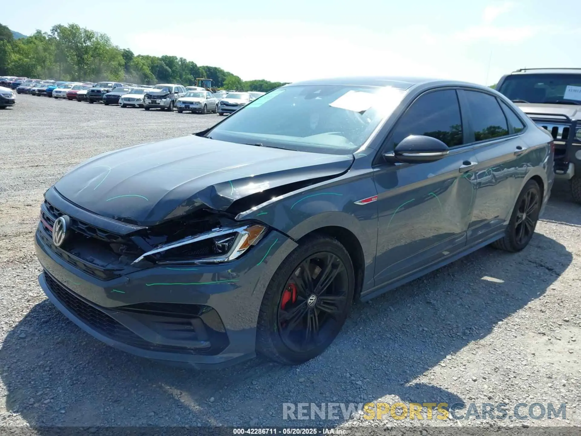 6 Photograph of a damaged car 3VW6T7BU9MM052902 VOLKSWAGEN JETTA GLI 2021