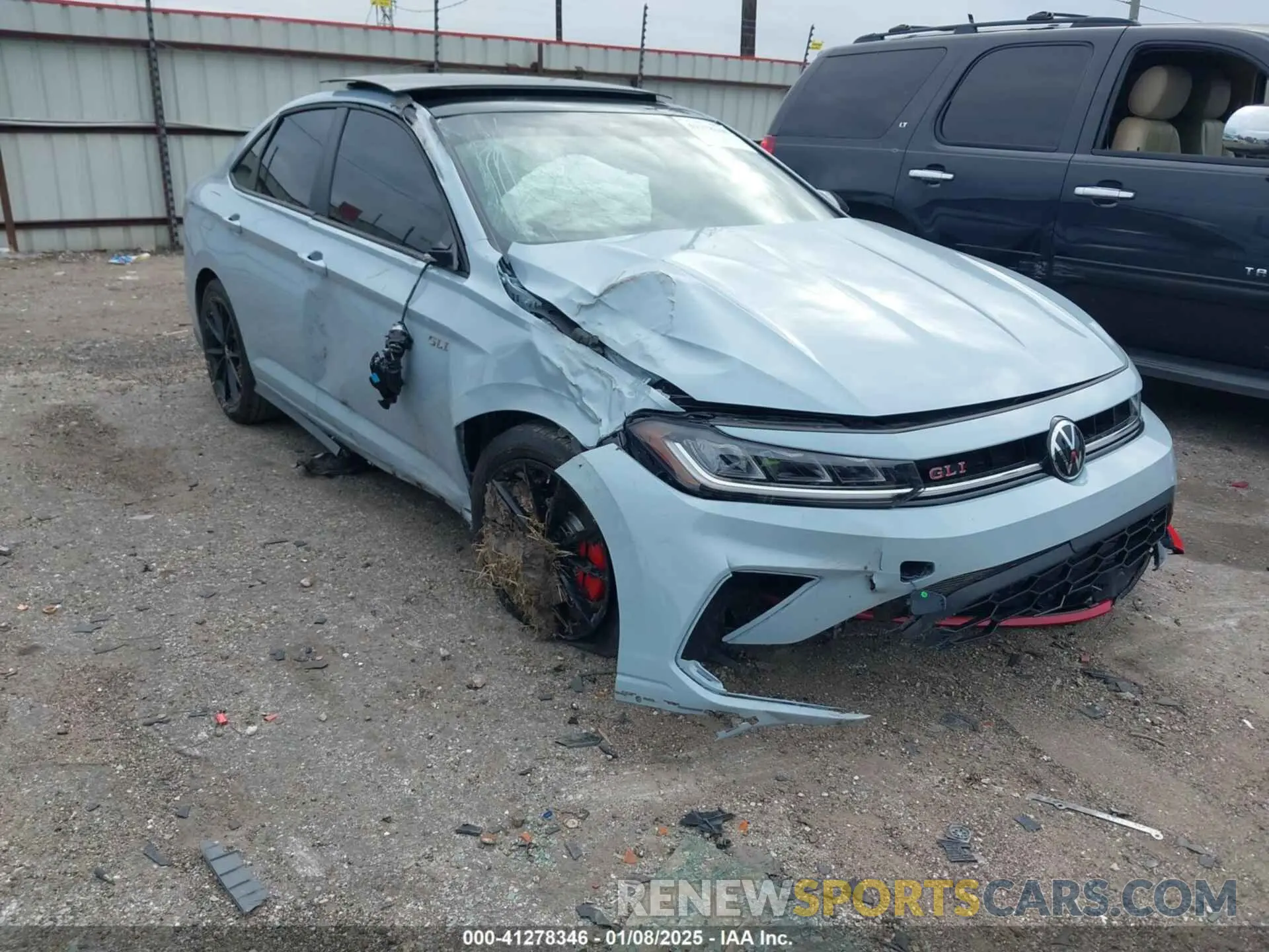 1 Photograph of a damaged car 3VW1T7BU6SM017581 VOLKSWAGEN JETTA GLI 2025