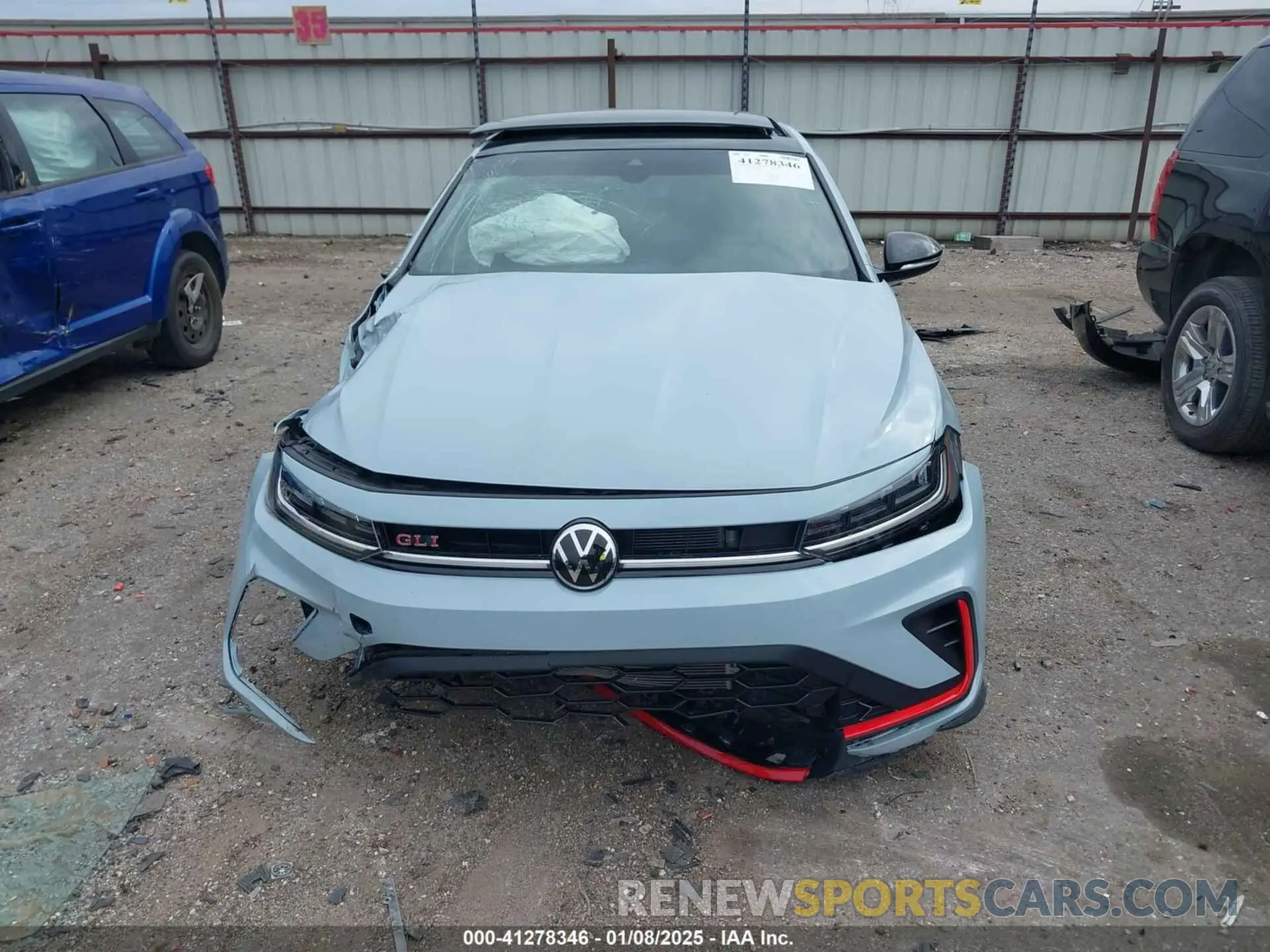 12 Photograph of a damaged car 3VW1T7BU6SM017581 VOLKSWAGEN JETTA GLI 2025