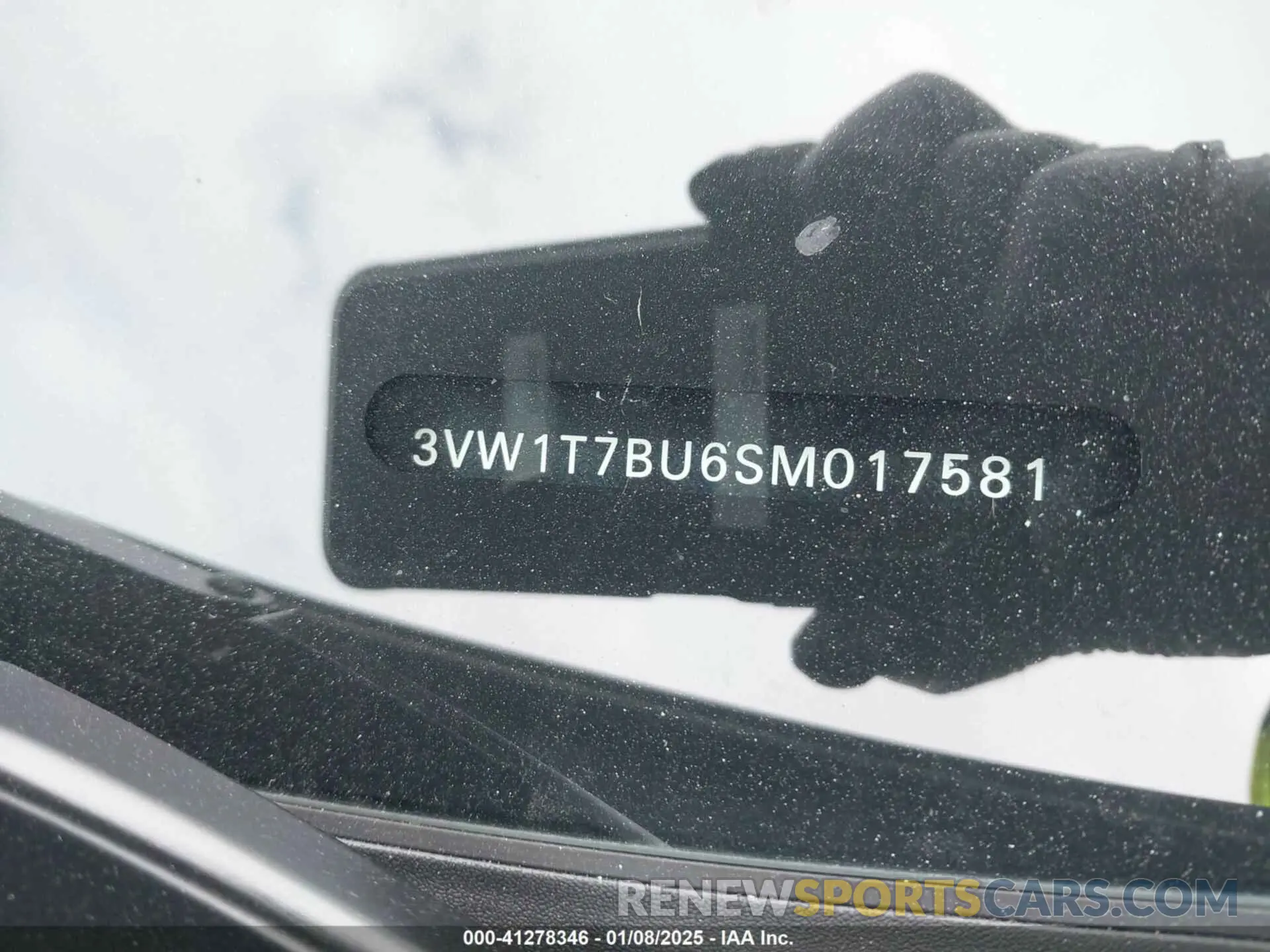 9 Photograph of a damaged car 3VW1T7BU6SM017581 VOLKSWAGEN JETTA GLI 2025