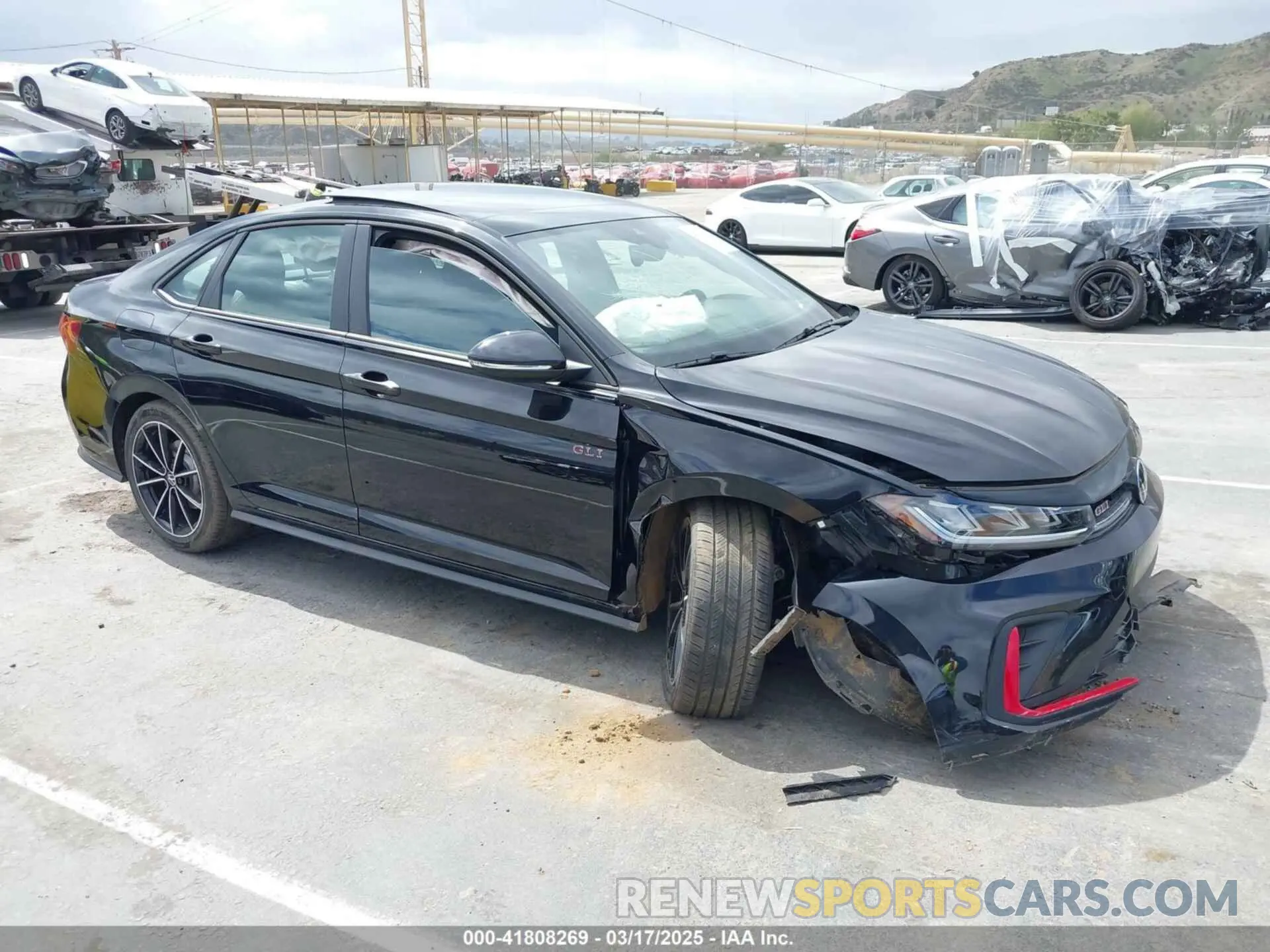 1 Photograph of a damaged car 3VW2T7BU9SM003551 VOLKSWAGEN JETTA GLI 2025