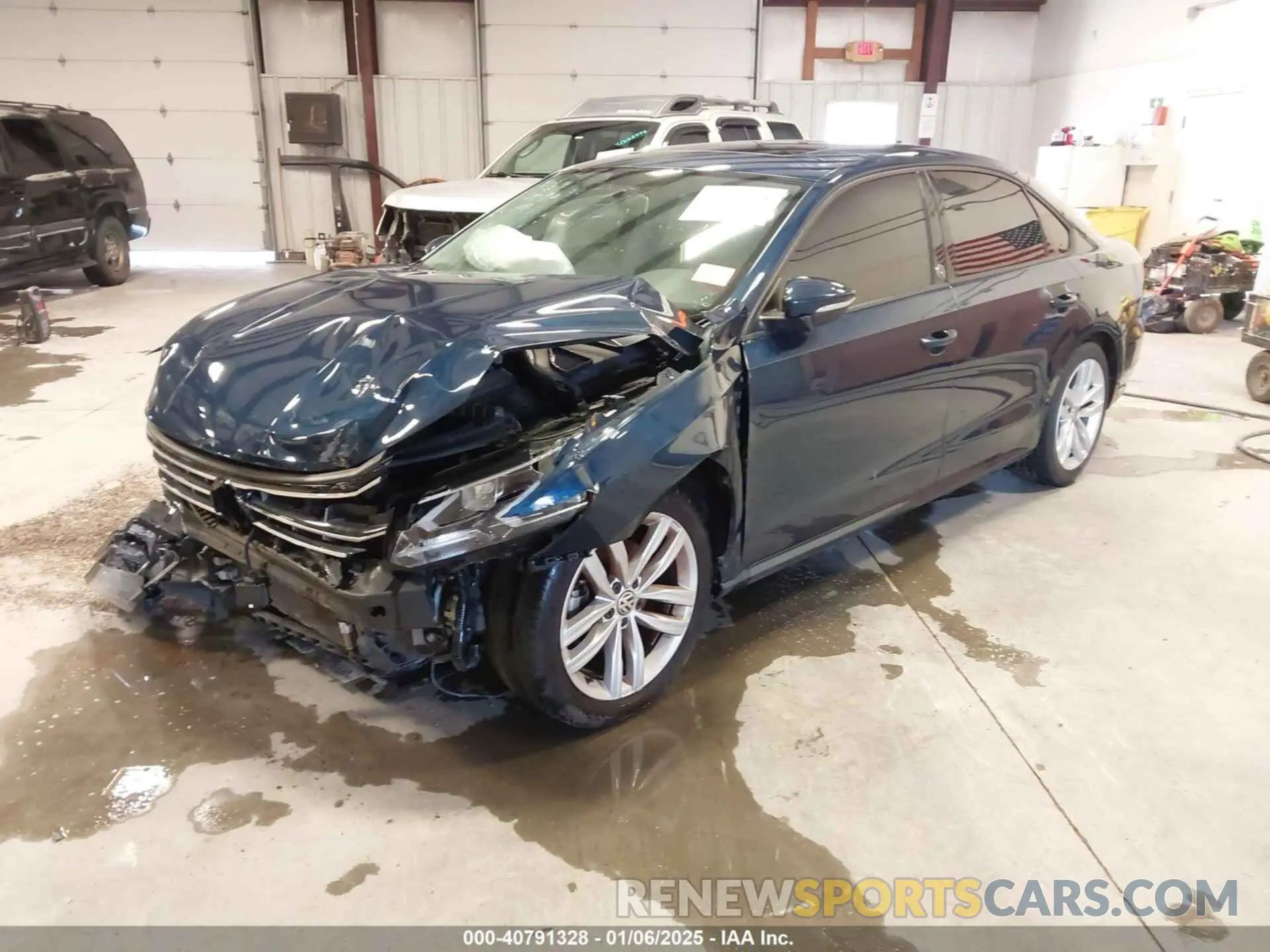 2 Photograph of a damaged car 1VWLA7A30KC008917 VOLKSWAGEN PASSAT 2019