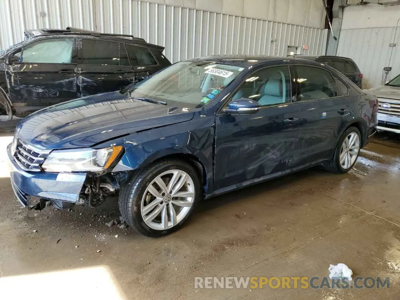 1 Photograph of a damaged car 1VWLA7A30KC009324 VOLKSWAGEN PASSAT 2019