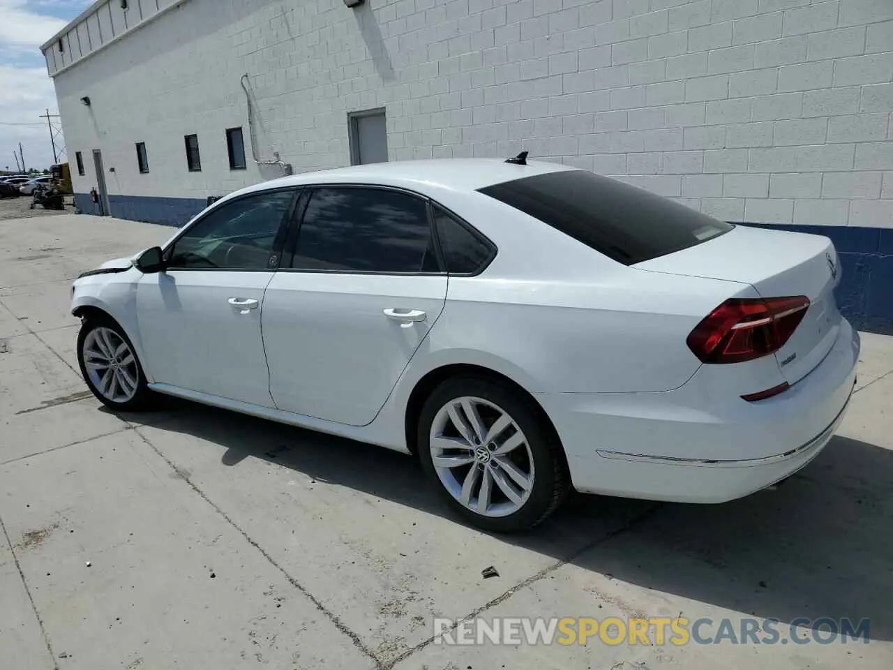 2 Photograph of a damaged car 1VWLA7A31KC007064 VOLKSWAGEN PASSAT 2019
