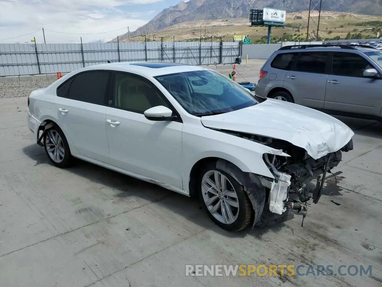 4 Photograph of a damaged car 1VWLA7A31KC007064 VOLKSWAGEN PASSAT 2019