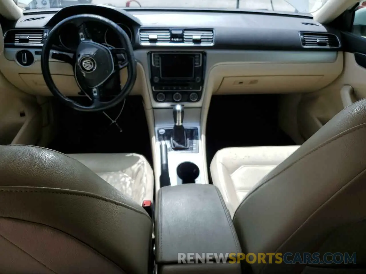 8 Photograph of a damaged car 1VWLA7A31KC007064 VOLKSWAGEN PASSAT 2019