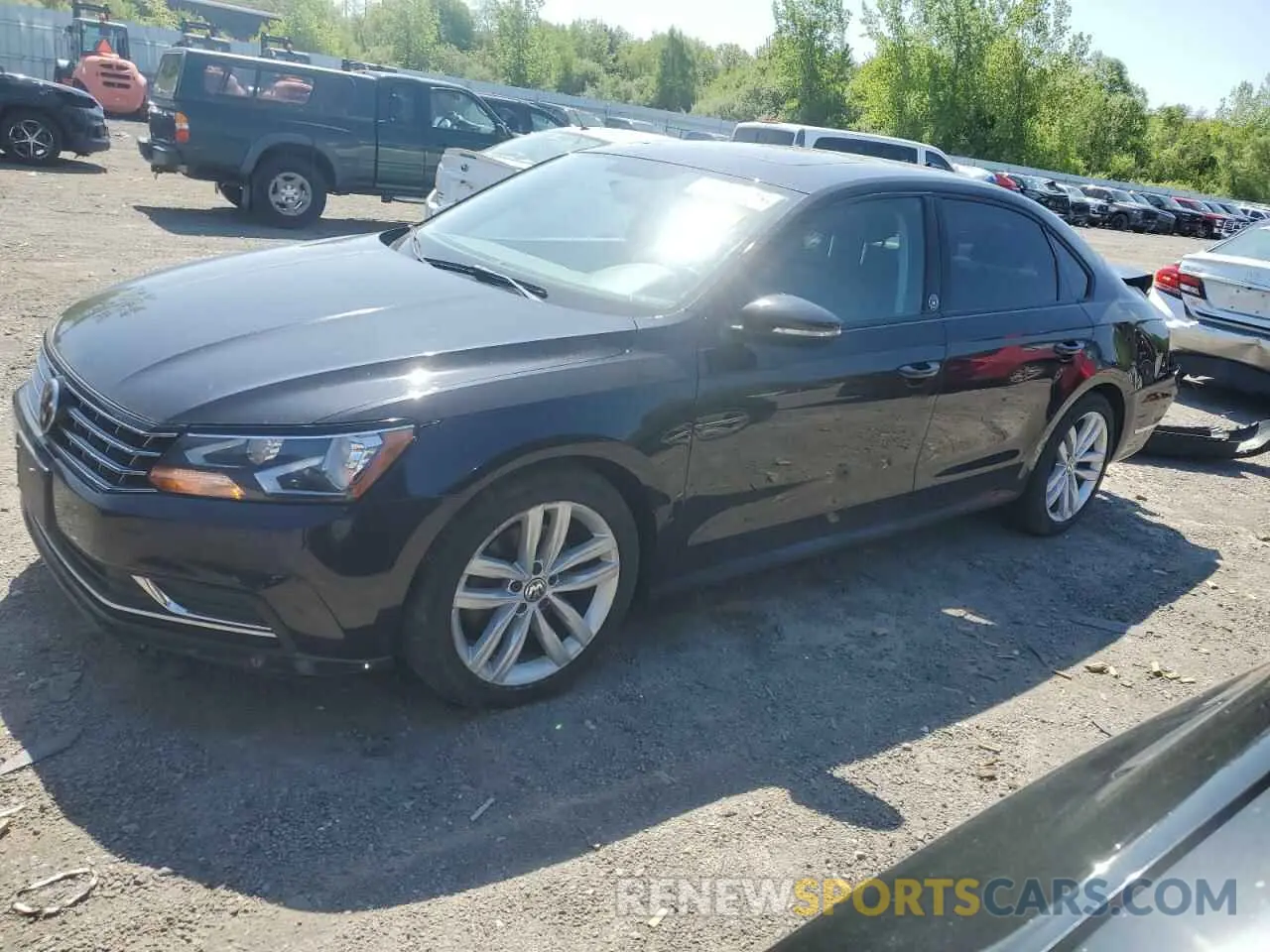 1 Photograph of a damaged car 1VWLA7A31KC007873 VOLKSWAGEN PASSAT 2019