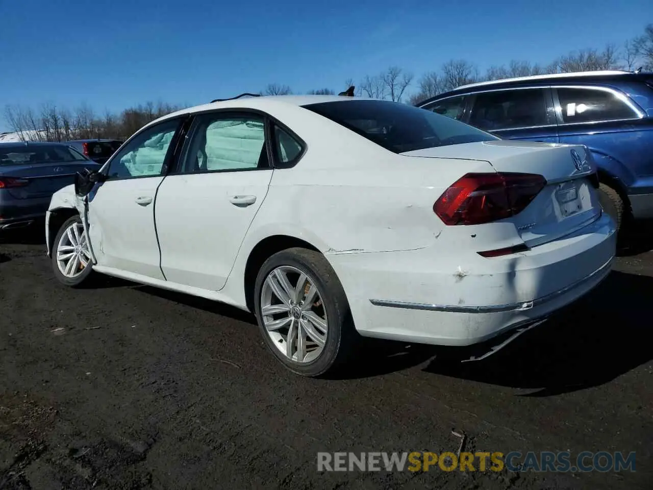 2 Photograph of a damaged car 1VWLA7A33KC001587 VOLKSWAGEN PASSAT 2019