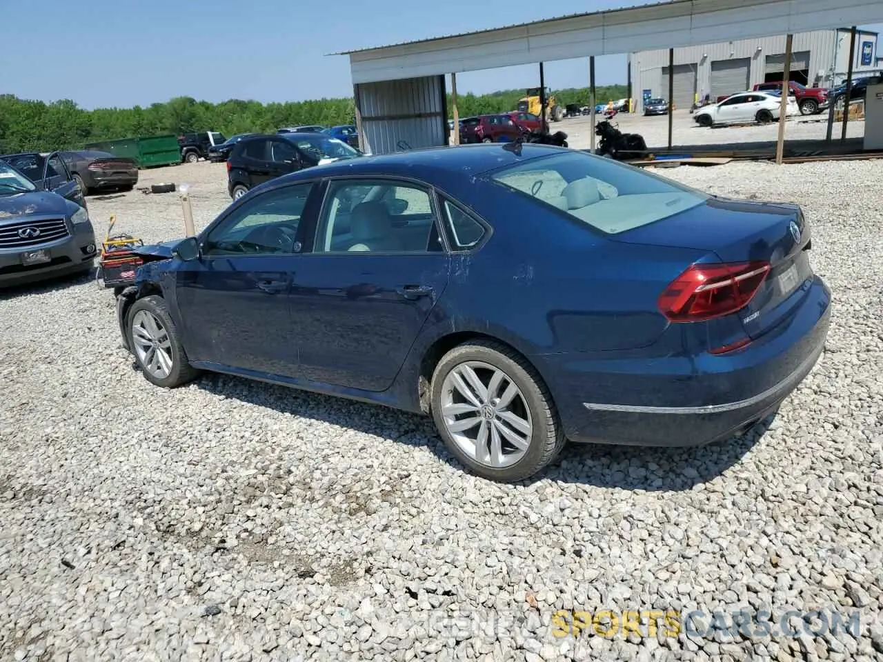 2 Photograph of a damaged car 1VWLA7A33KC005882 VOLKSWAGEN PASSAT 2019