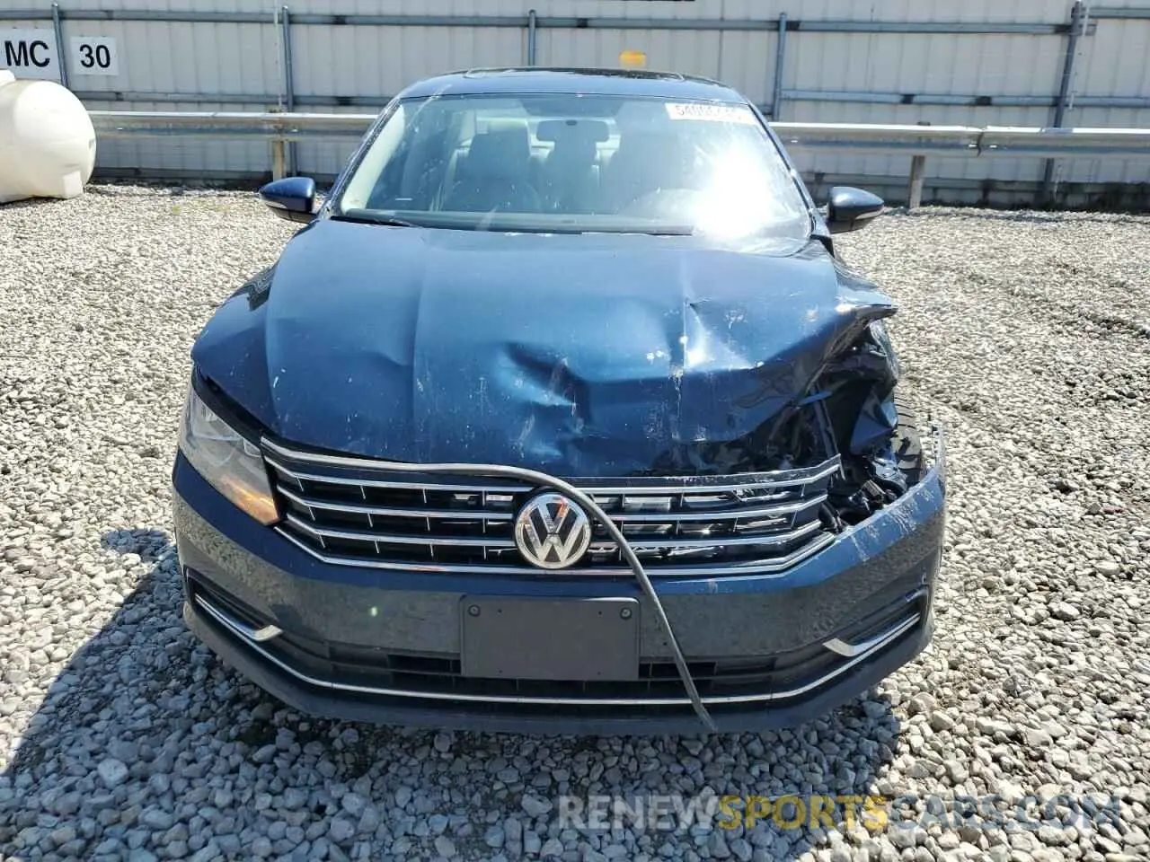 5 Photograph of a damaged car 1VWLA7A33KC005882 VOLKSWAGEN PASSAT 2019