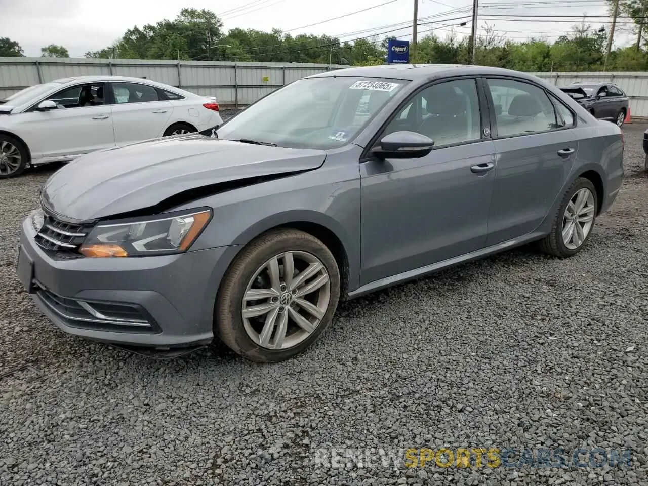 1 Photograph of a damaged car 1VWLA7A34KC006183 VOLKSWAGEN PASSAT 2019