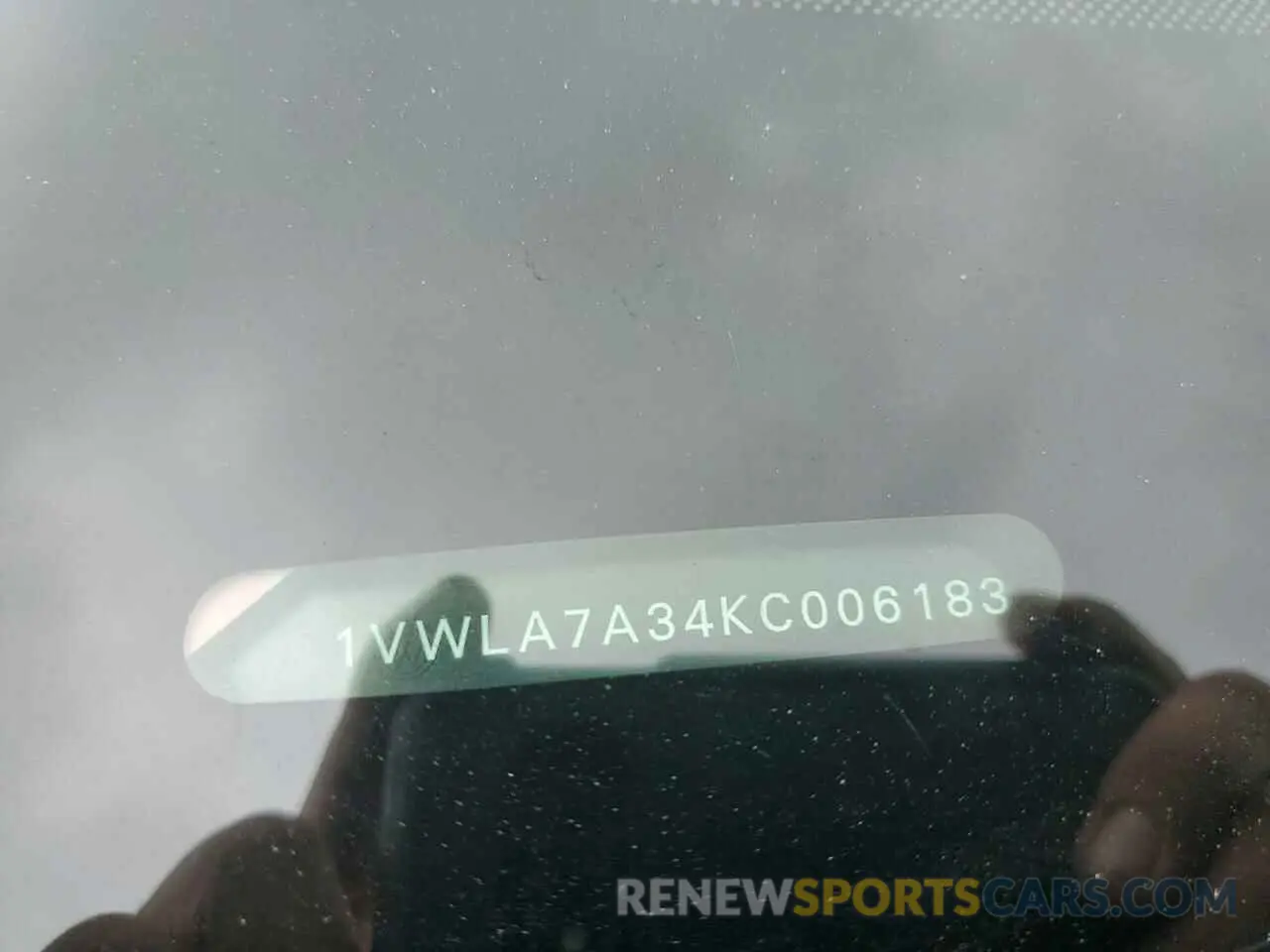 12 Photograph of a damaged car 1VWLA7A34KC006183 VOLKSWAGEN PASSAT 2019