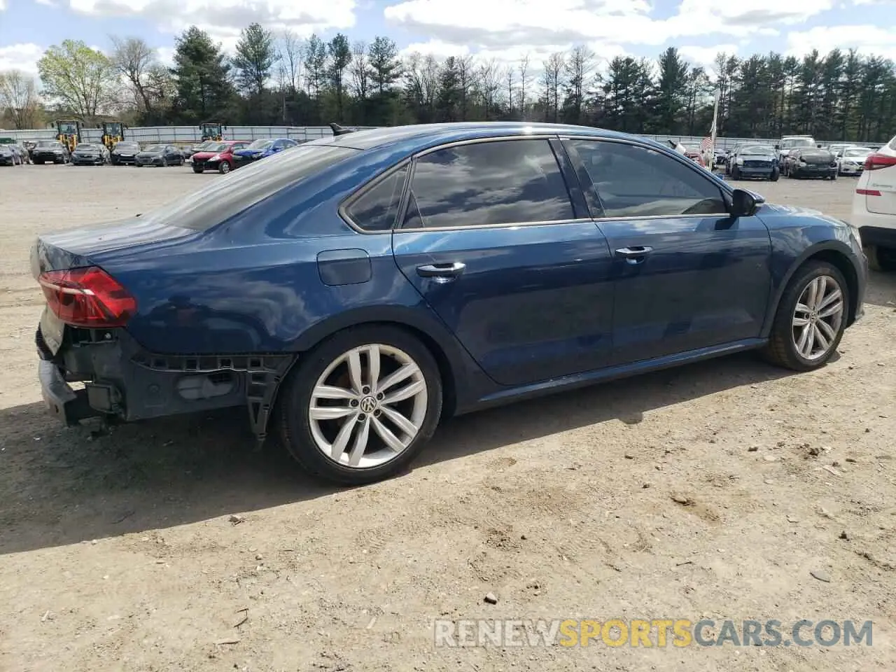 3 Photograph of a damaged car 1VWLA7A34KC012047 VOLKSWAGEN PASSAT 2019