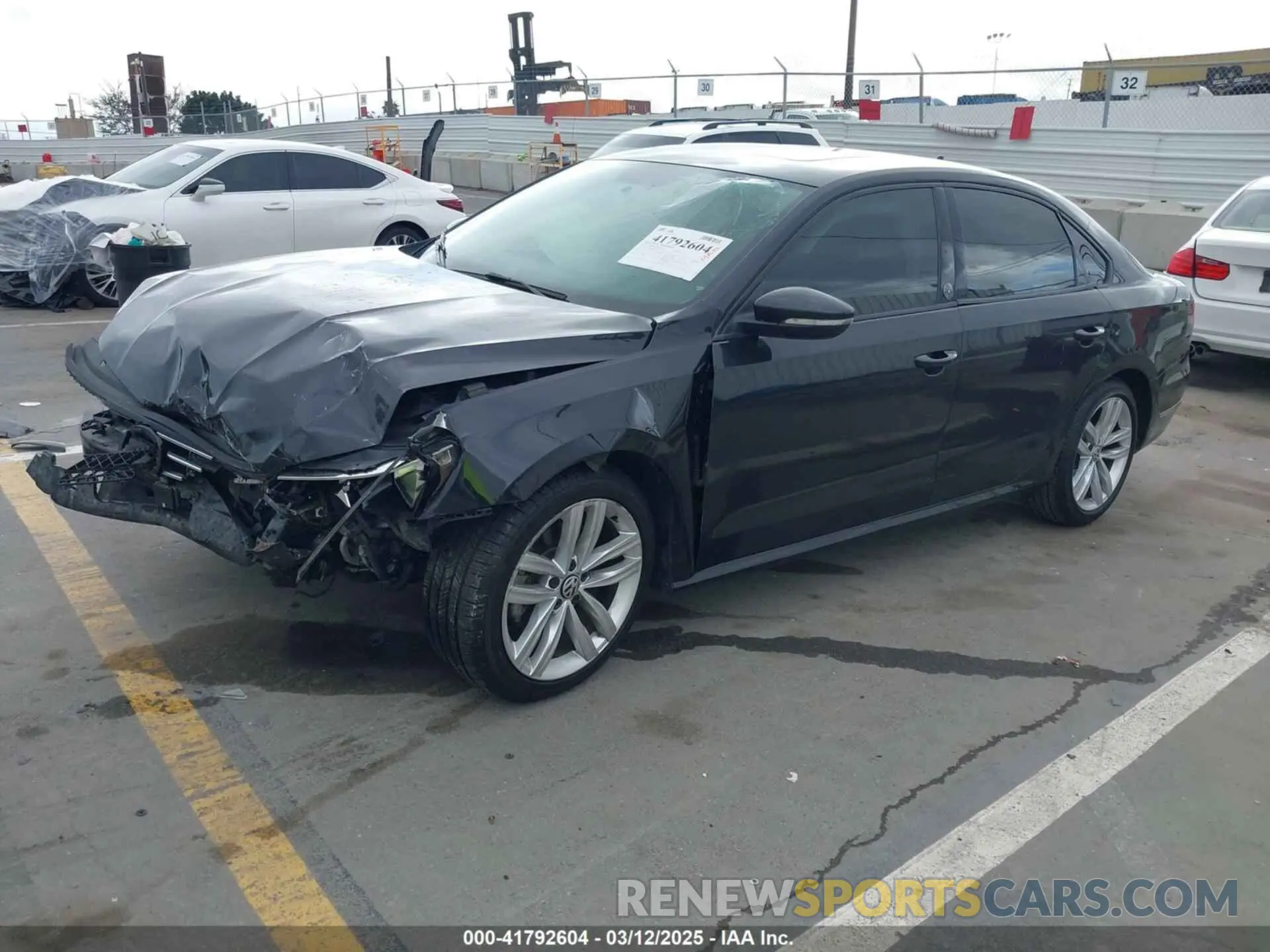 2 Photograph of a damaged car 1VWLA7A34KC012887 VOLKSWAGEN PASSAT 2019