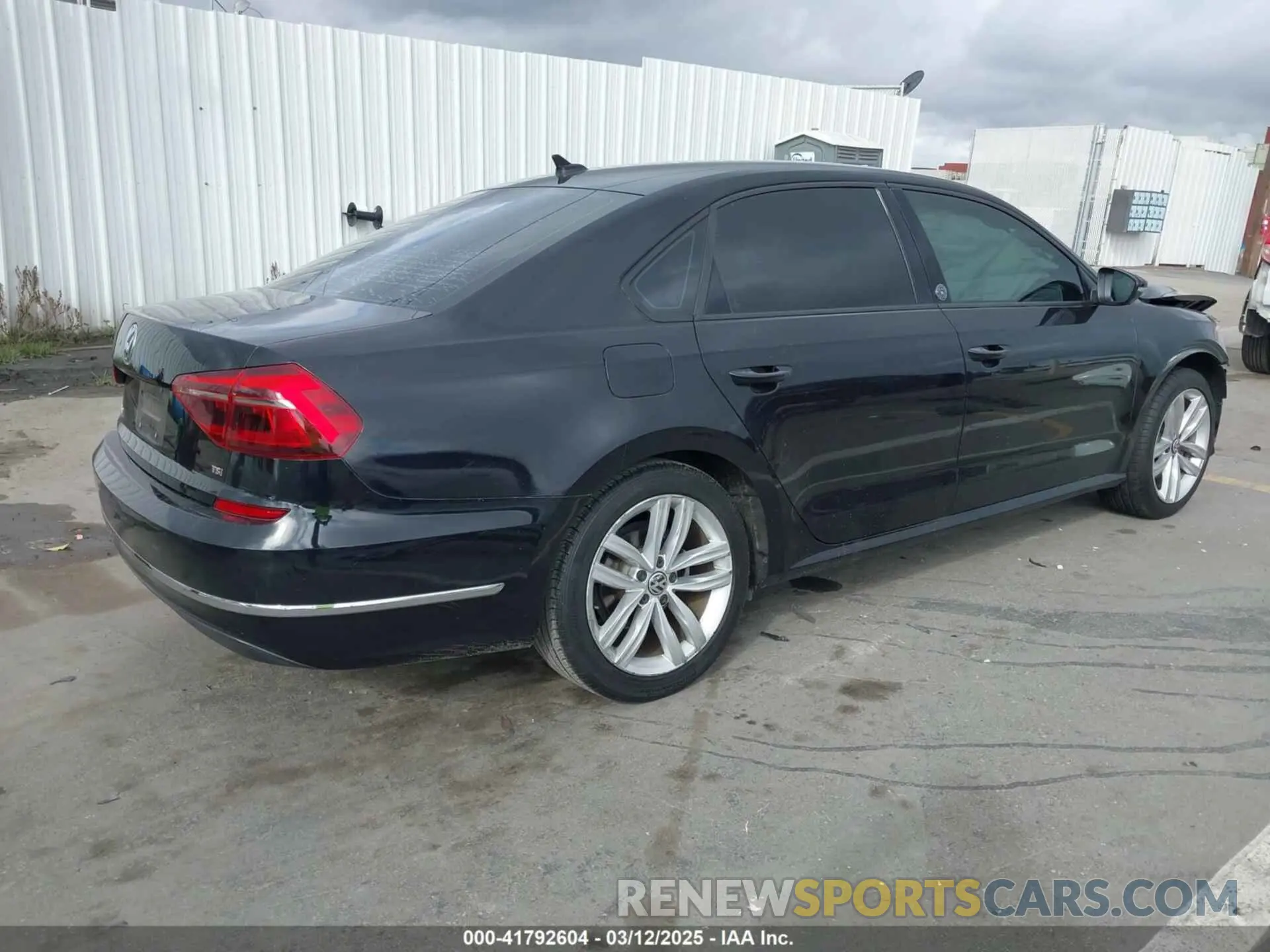 4 Photograph of a damaged car 1VWLA7A34KC012887 VOLKSWAGEN PASSAT 2019
