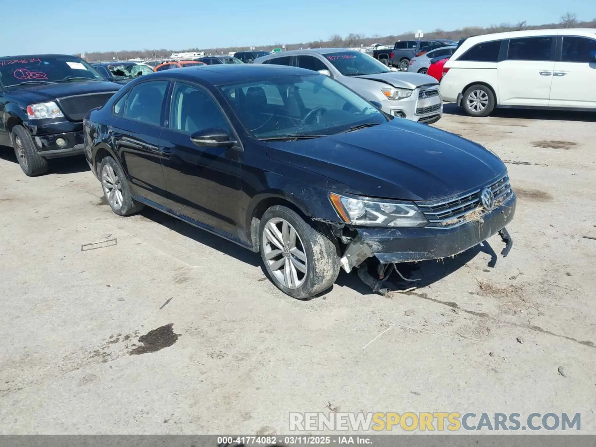 1 Photograph of a damaged car 1VWLA7A35KC004541 VOLKSWAGEN PASSAT 2019