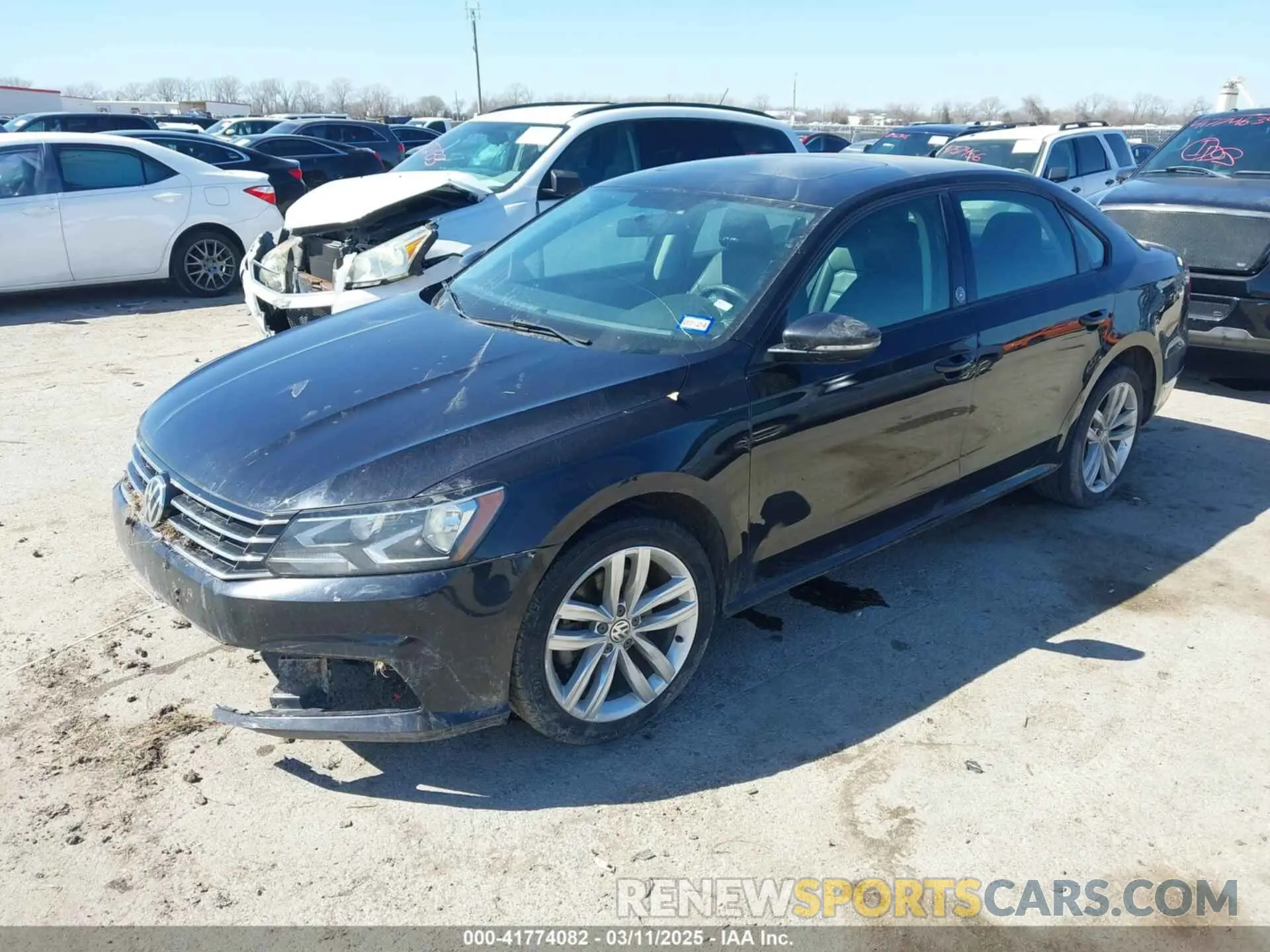 2 Photograph of a damaged car 1VWLA7A35KC004541 VOLKSWAGEN PASSAT 2019