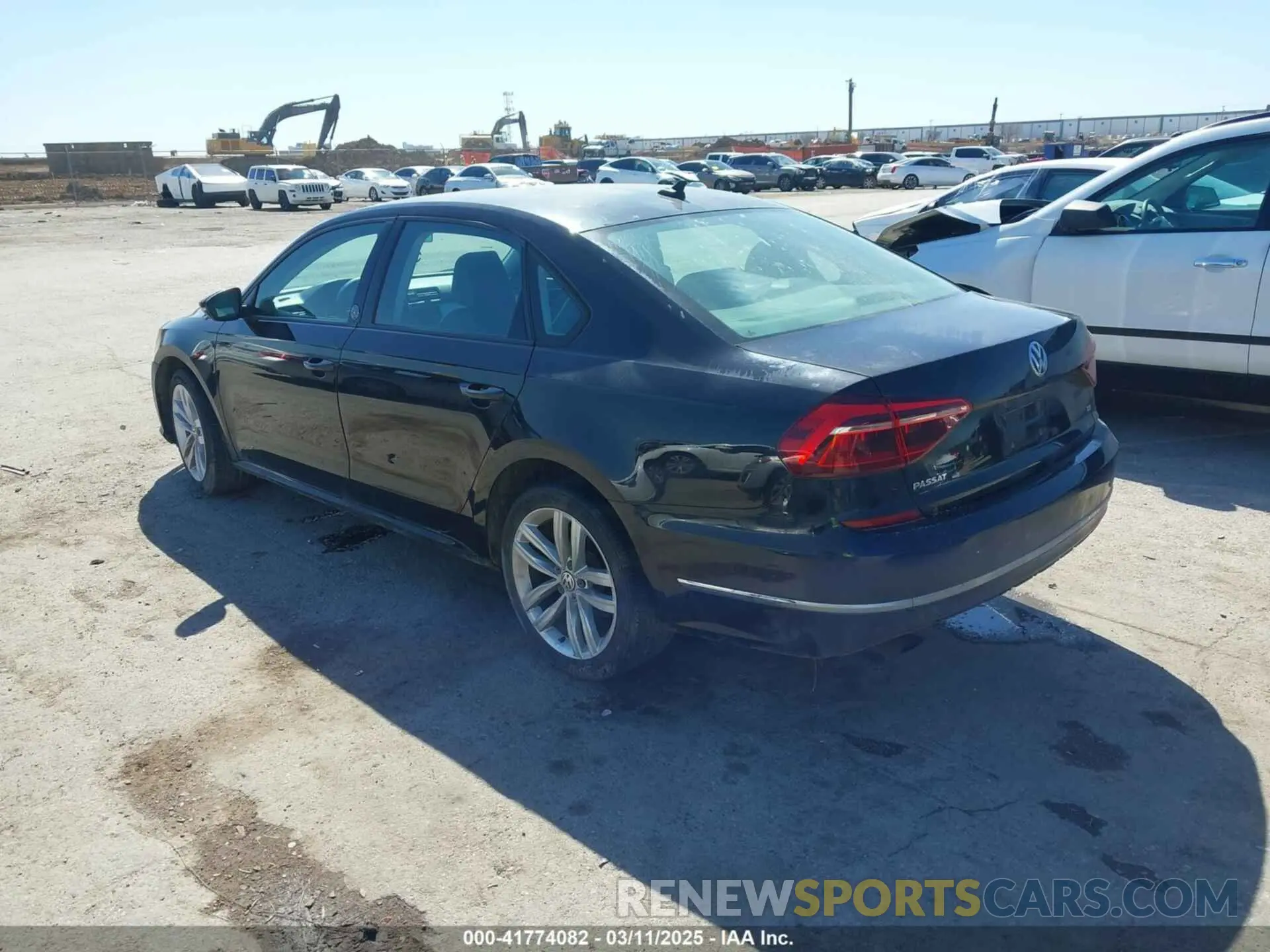 3 Photograph of a damaged car 1VWLA7A35KC004541 VOLKSWAGEN PASSAT 2019