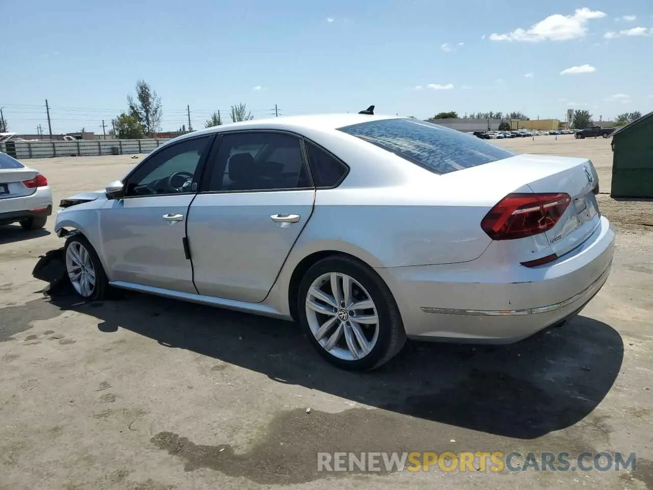 2 Photograph of a damaged car 1VWLA7A35KC007178 VOLKSWAGEN PASSAT 2019