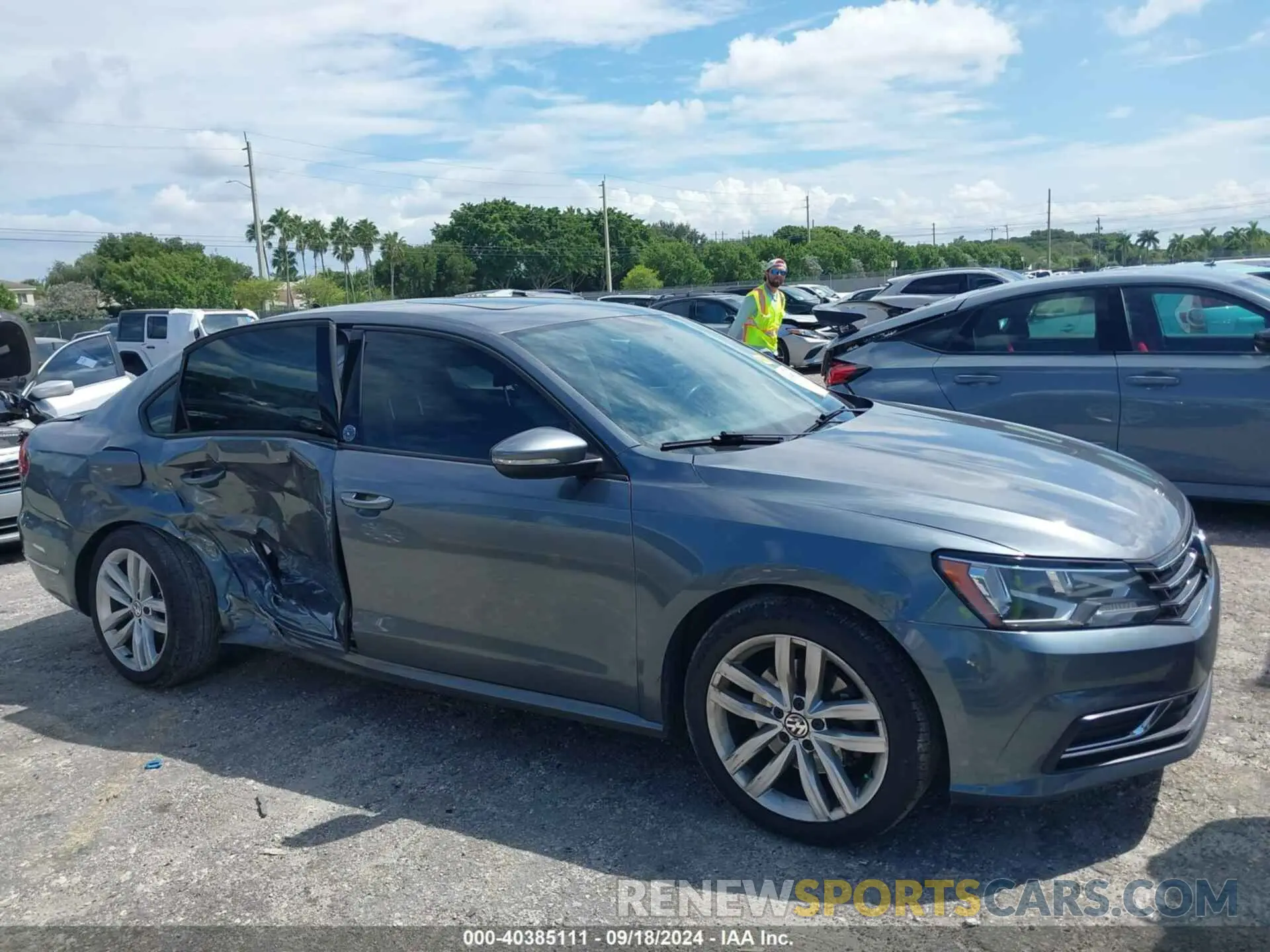 13 Photograph of a damaged car 1VWLA7A35KC011084 VOLKSWAGEN PASSAT 2019